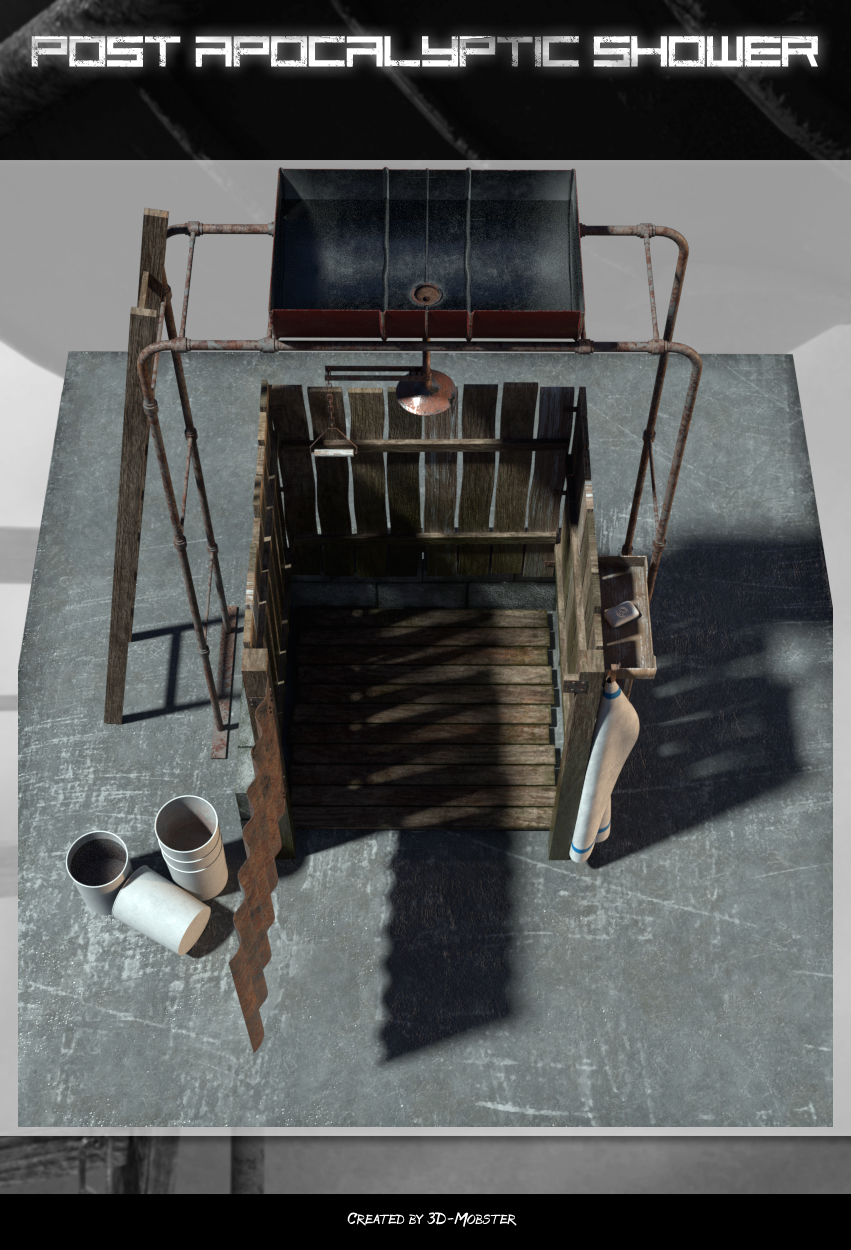 Post Apocalyptic Shower by N/A