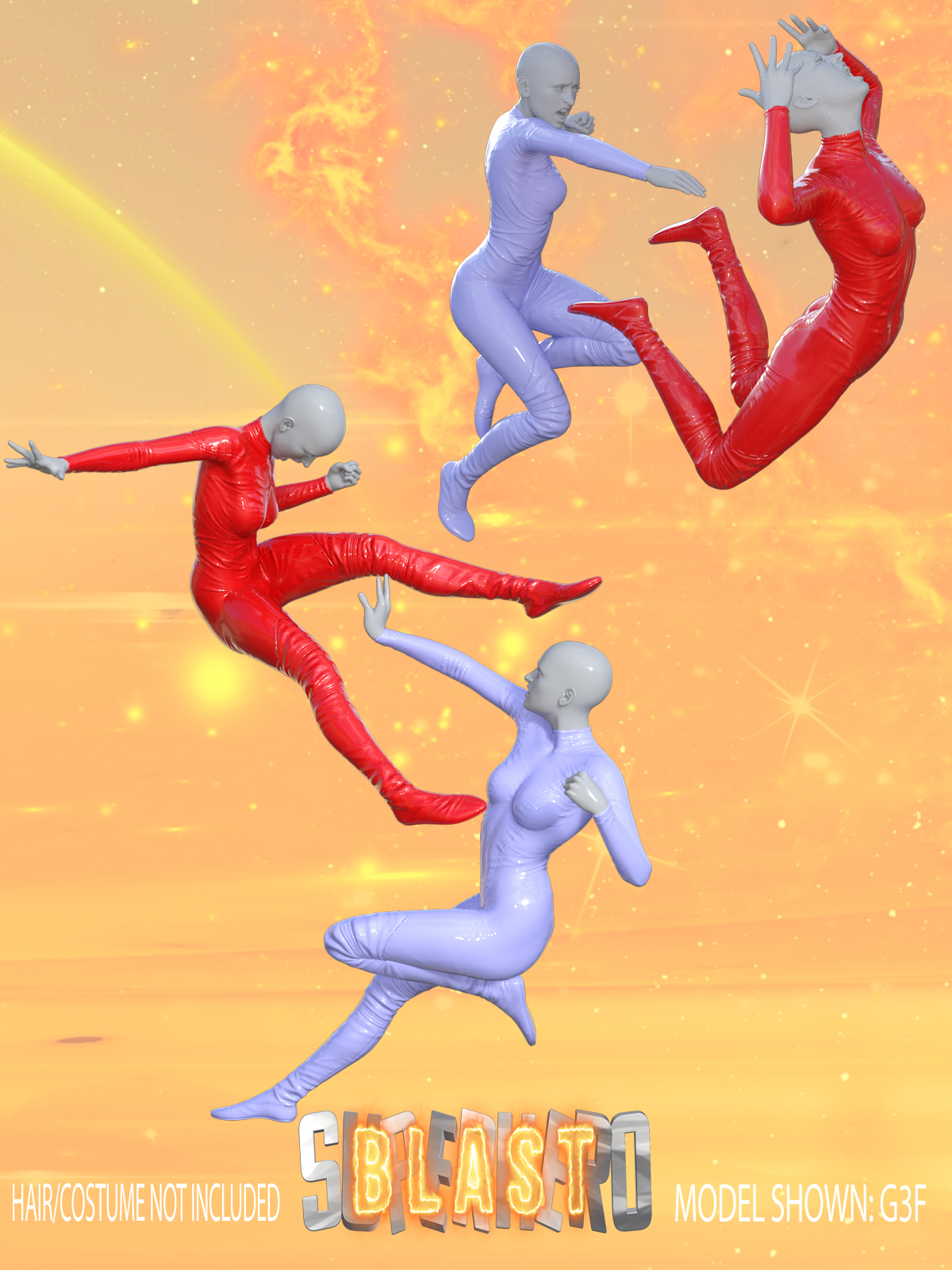 SuperHero Blast for G3F Volume 4 by N/A