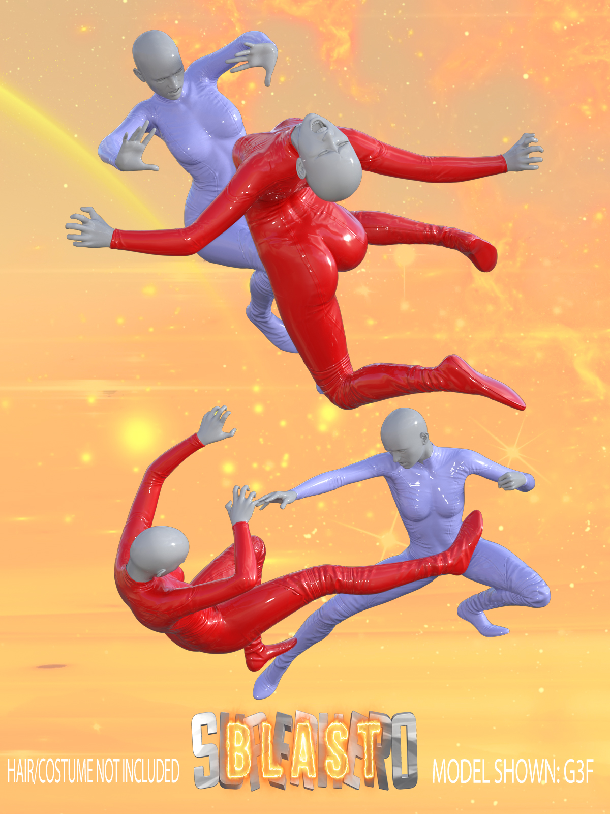 SuperHero Blast for G3F Volume 4 by N/A