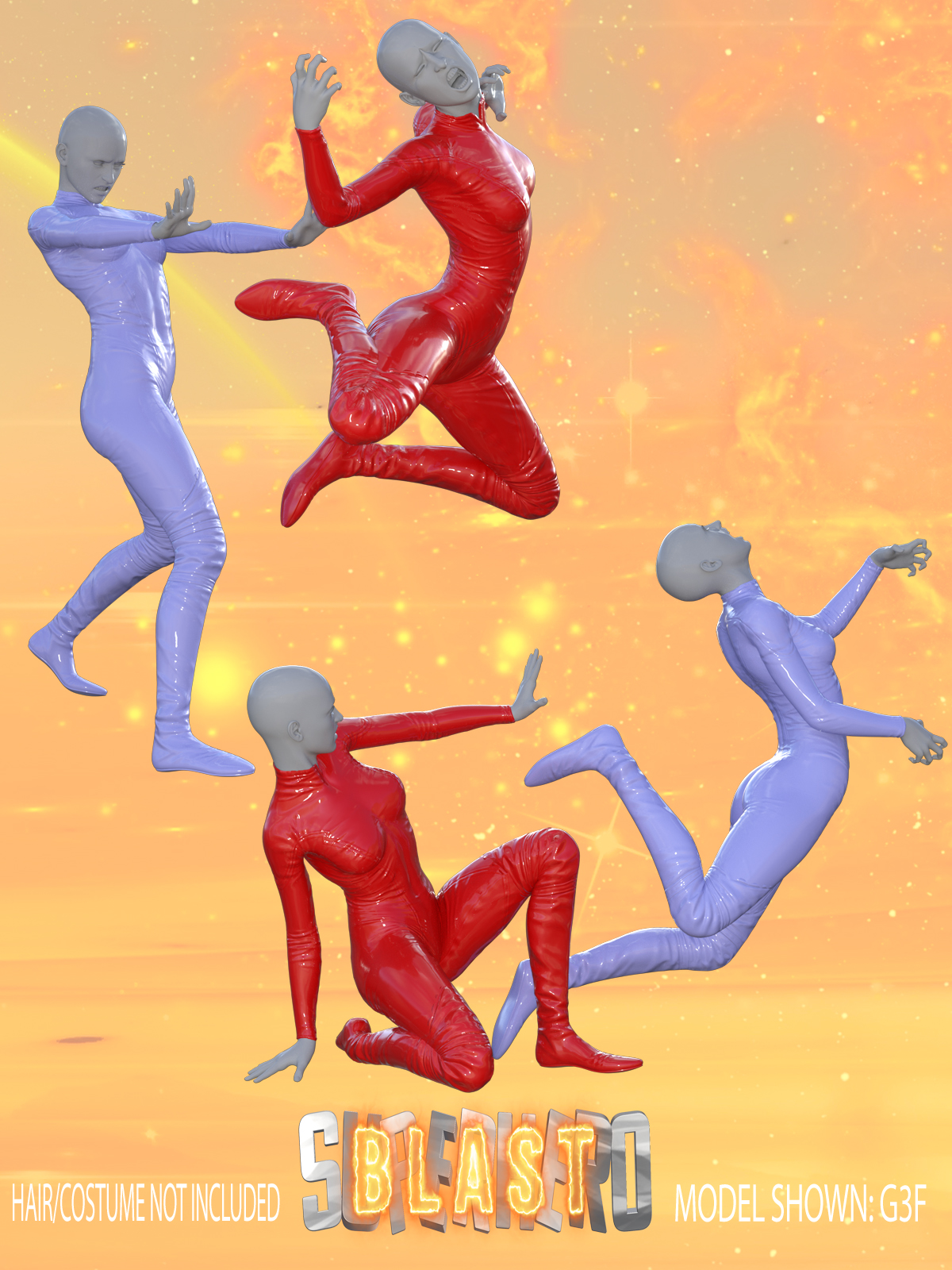 SuperHero Blast for G3F Volume 4 by N/A