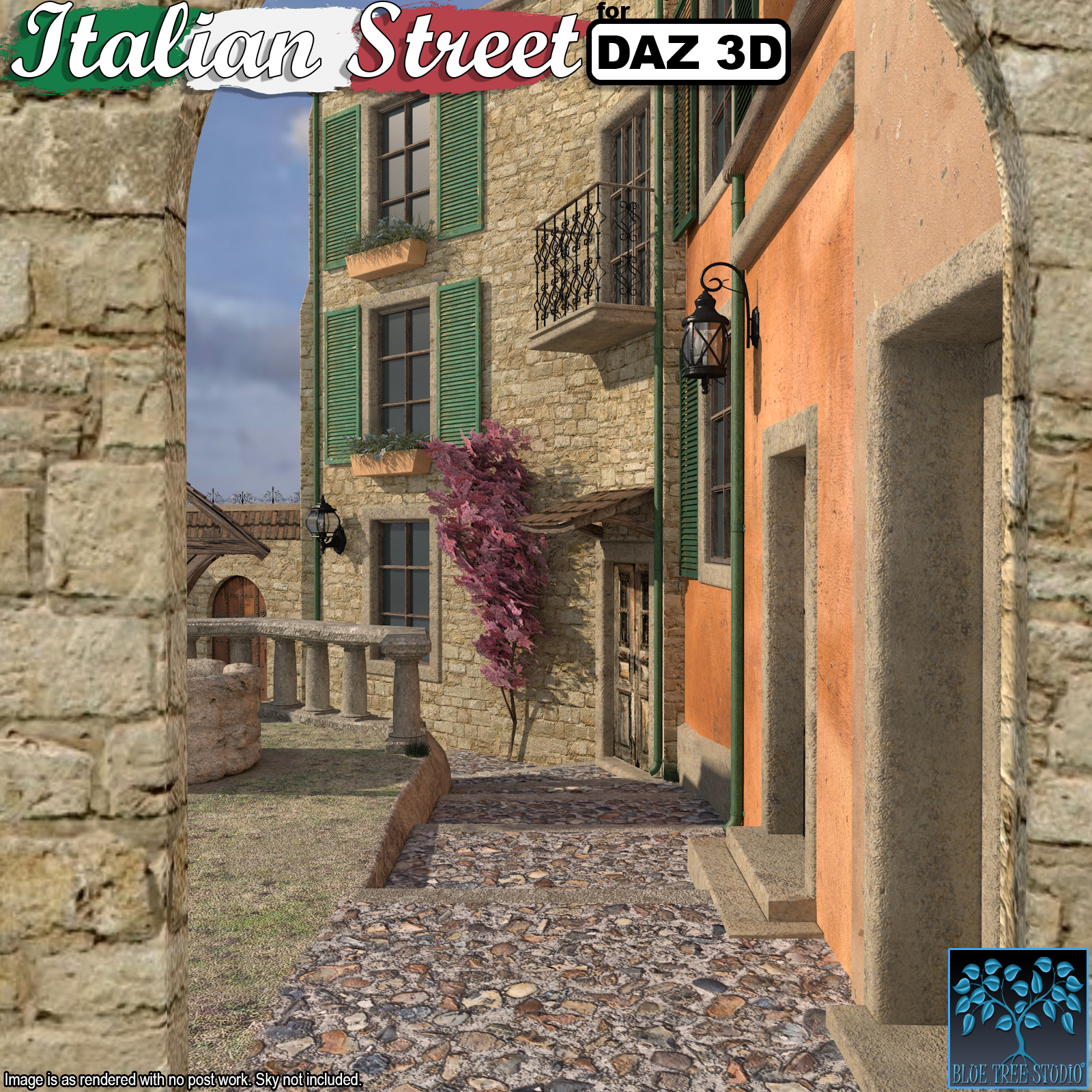 Italian Street for Daz Studio by N/A