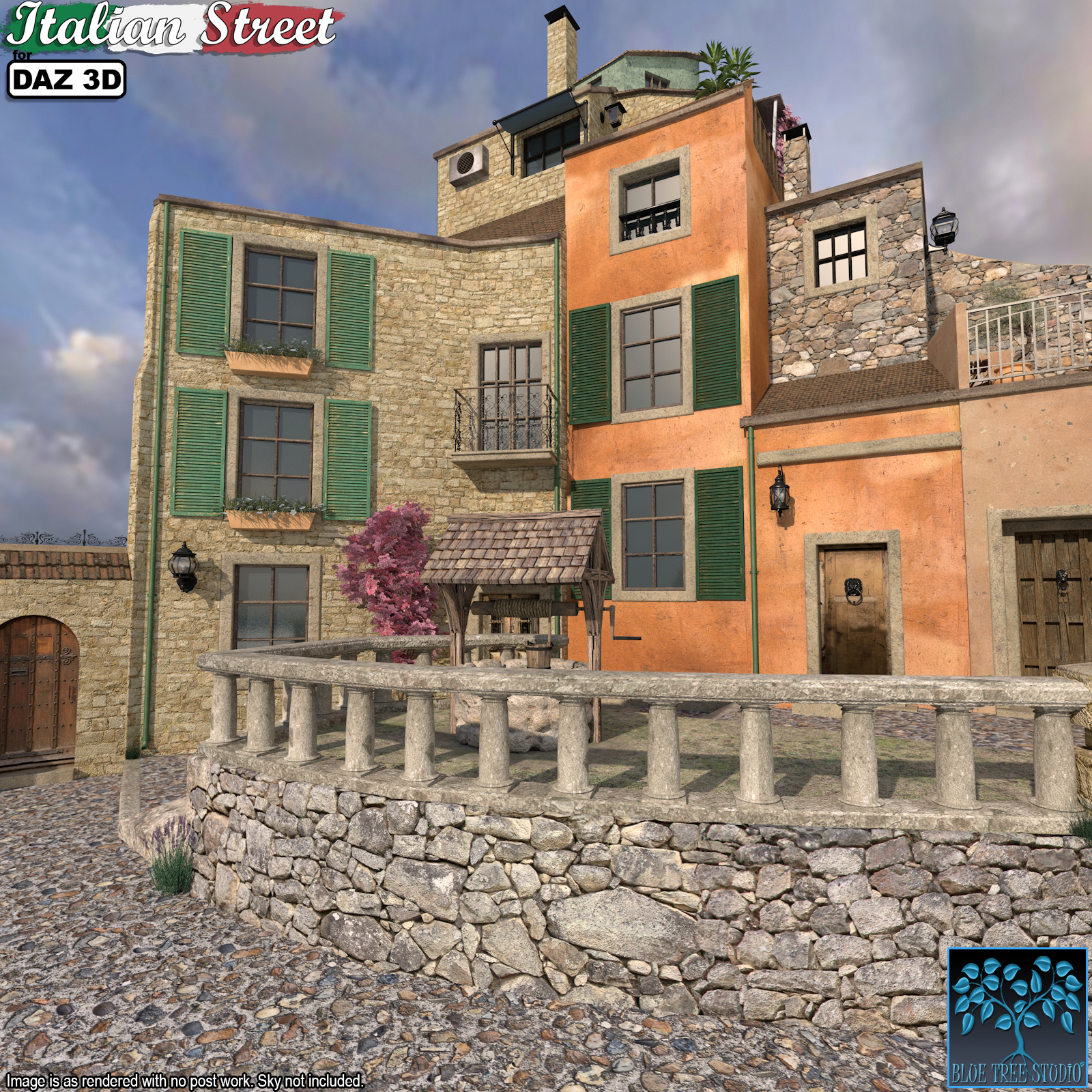 Italian Street for Daz Studio by N/A