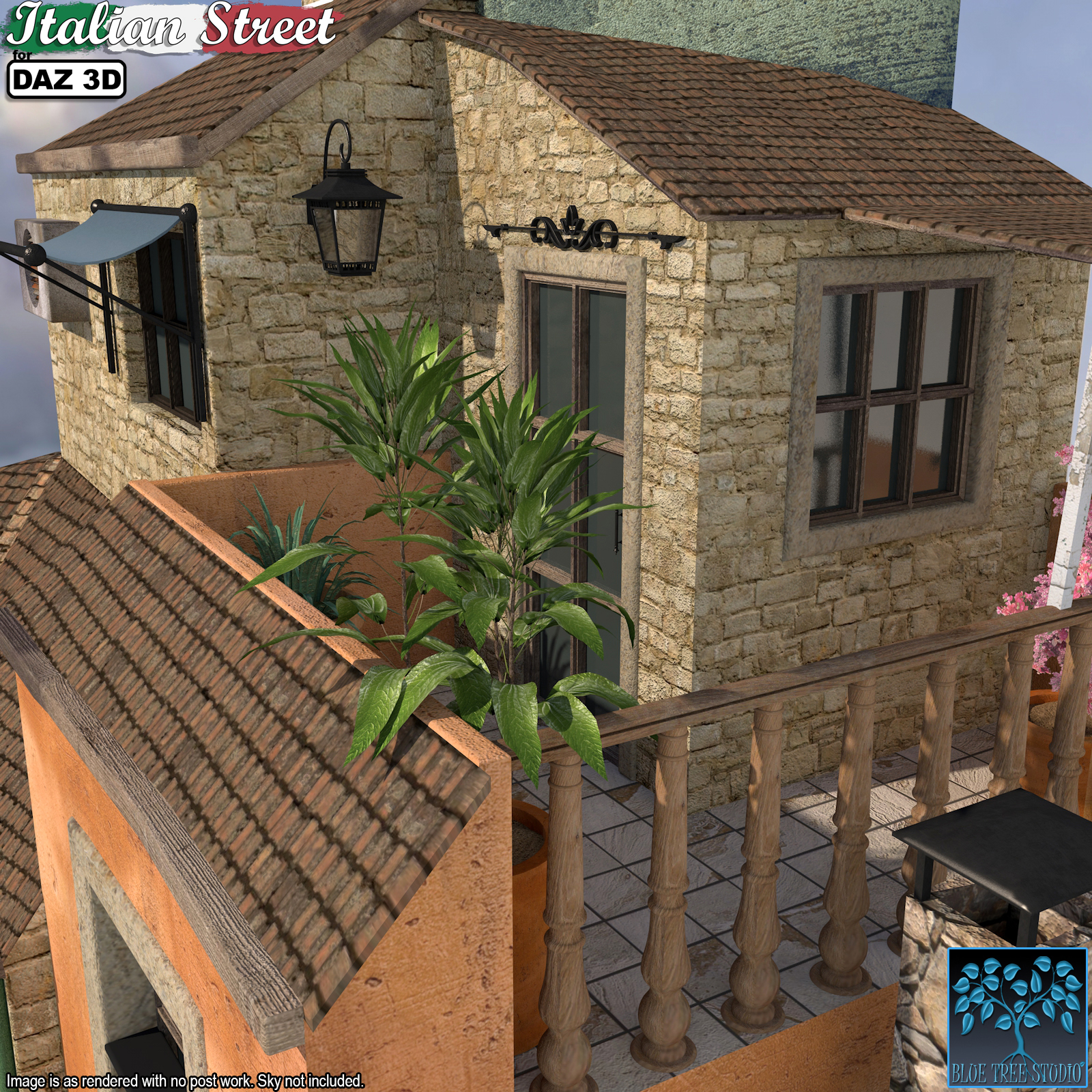 Italian Street for Daz Studio by N/A