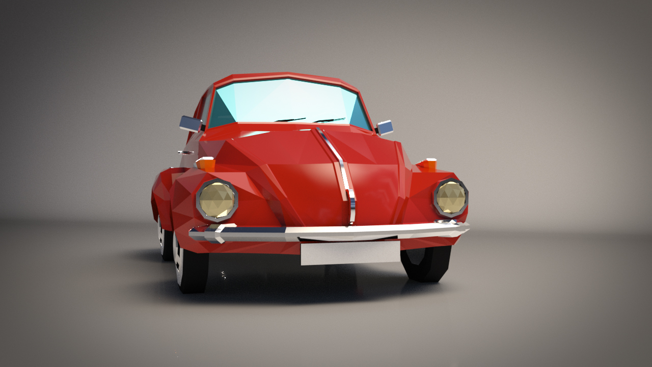 Low-Poly Cartoon City Car - Extended License by N/A