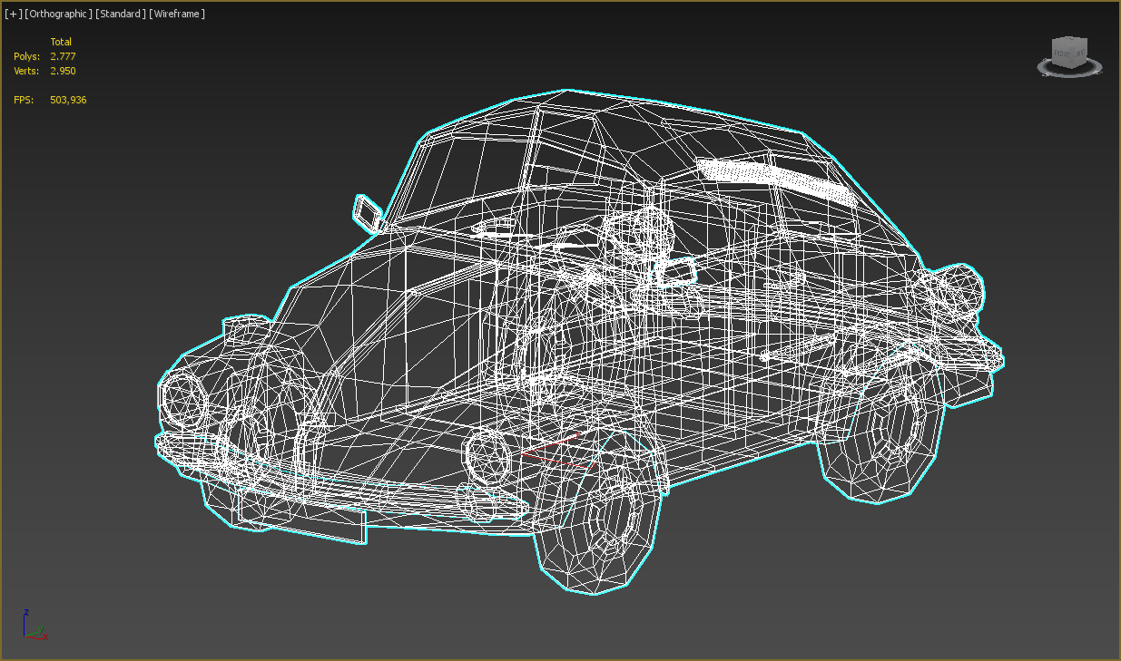 Low-Poly Cartoon City Car - Extended License by N/A