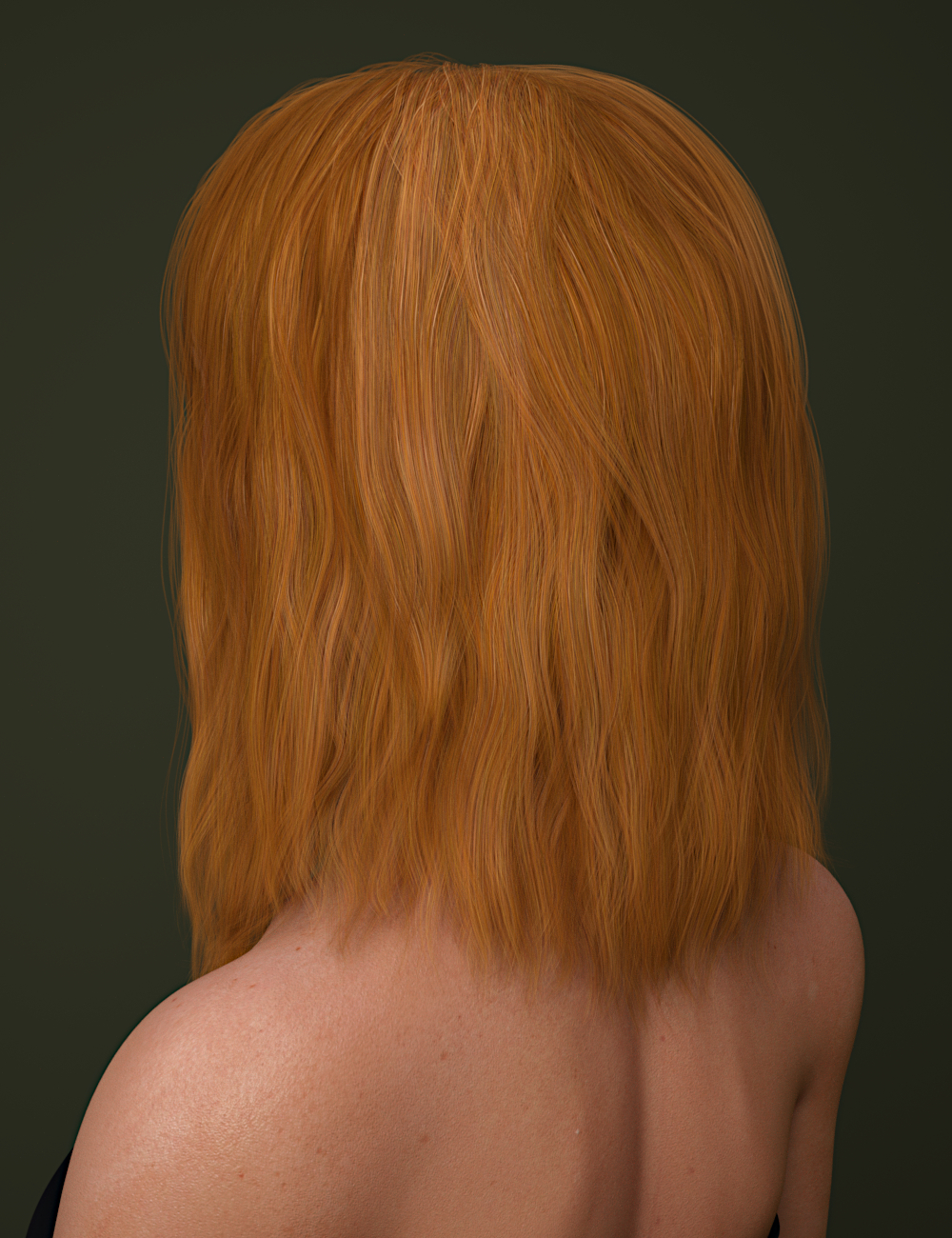 Eugenia Hair for Genesis 8 Females by N/A