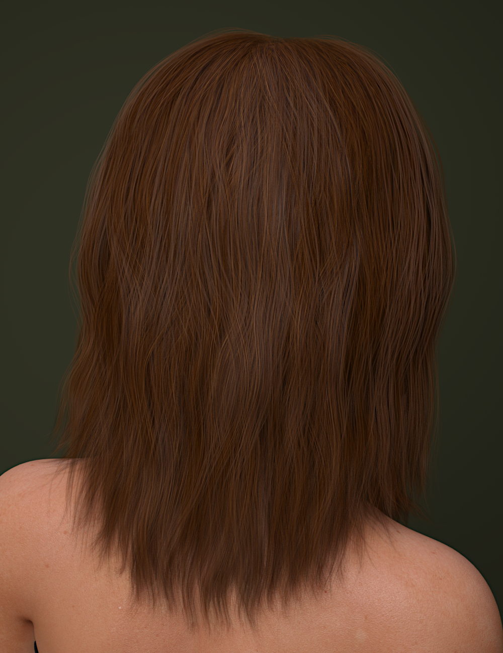 Eugenia Hair for Genesis 8 Females by N/A