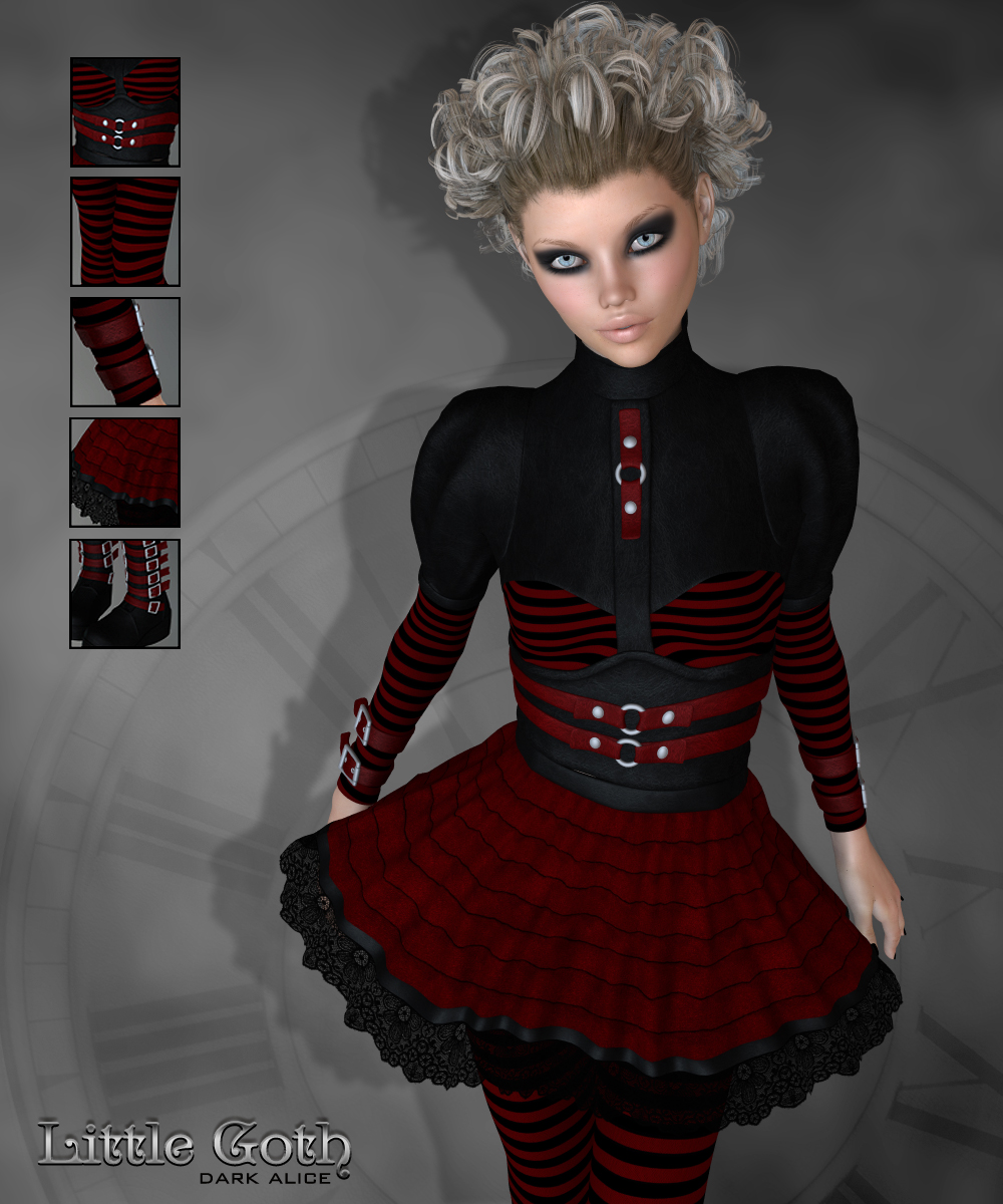 RP Dark Alice - Little Goth Textures by N/A