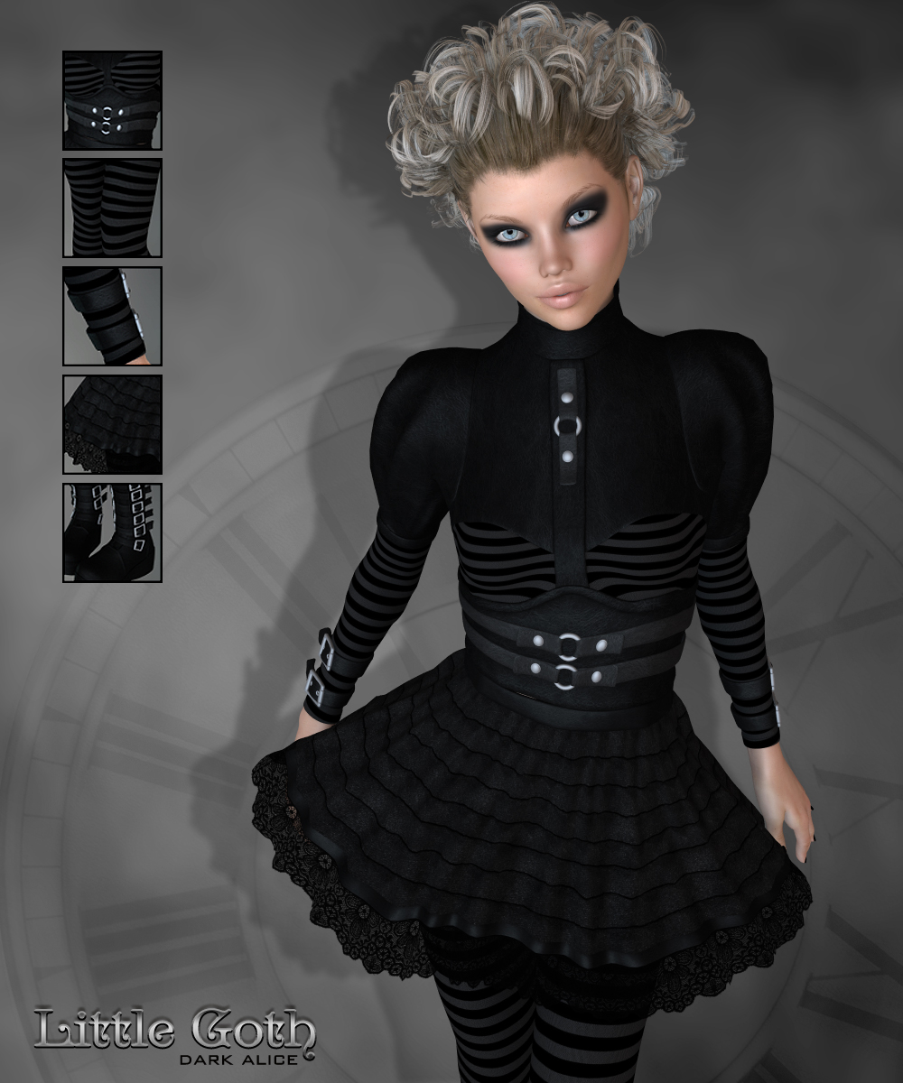 RP Dark Alice - Little Goth Textures by N/A