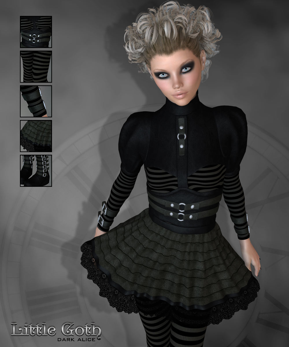 RP Dark Alice - Little Goth Textures by N/A