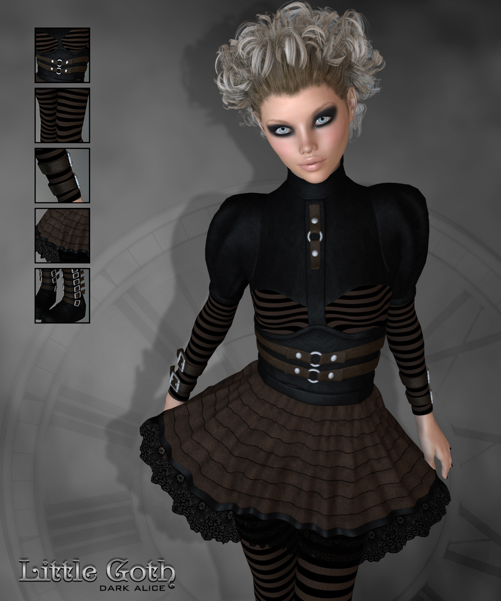 RP Dark Alice - Little Goth Textures by N/A