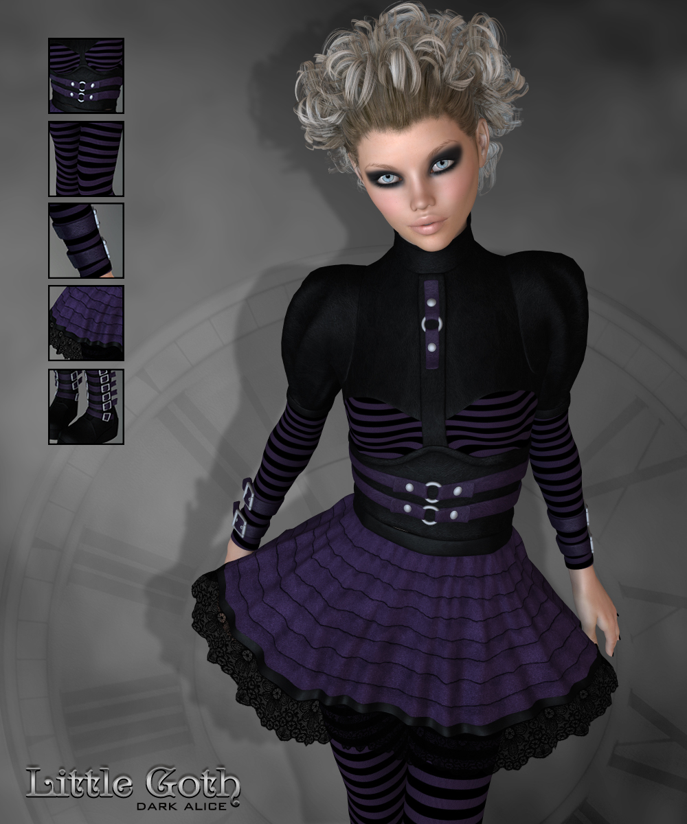 RP Dark Alice - Little Goth Textures by N/A
