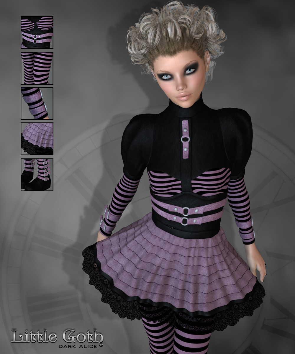 RP Dark Alice - Little Goth Textures by N/A