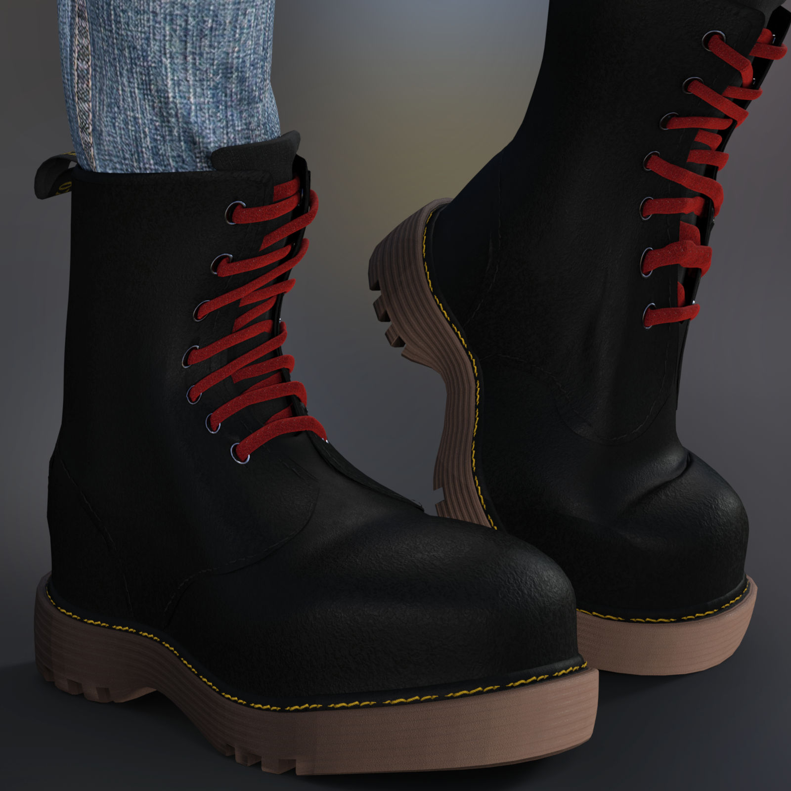 Work Boots for G8F and G8M Iray by N/A