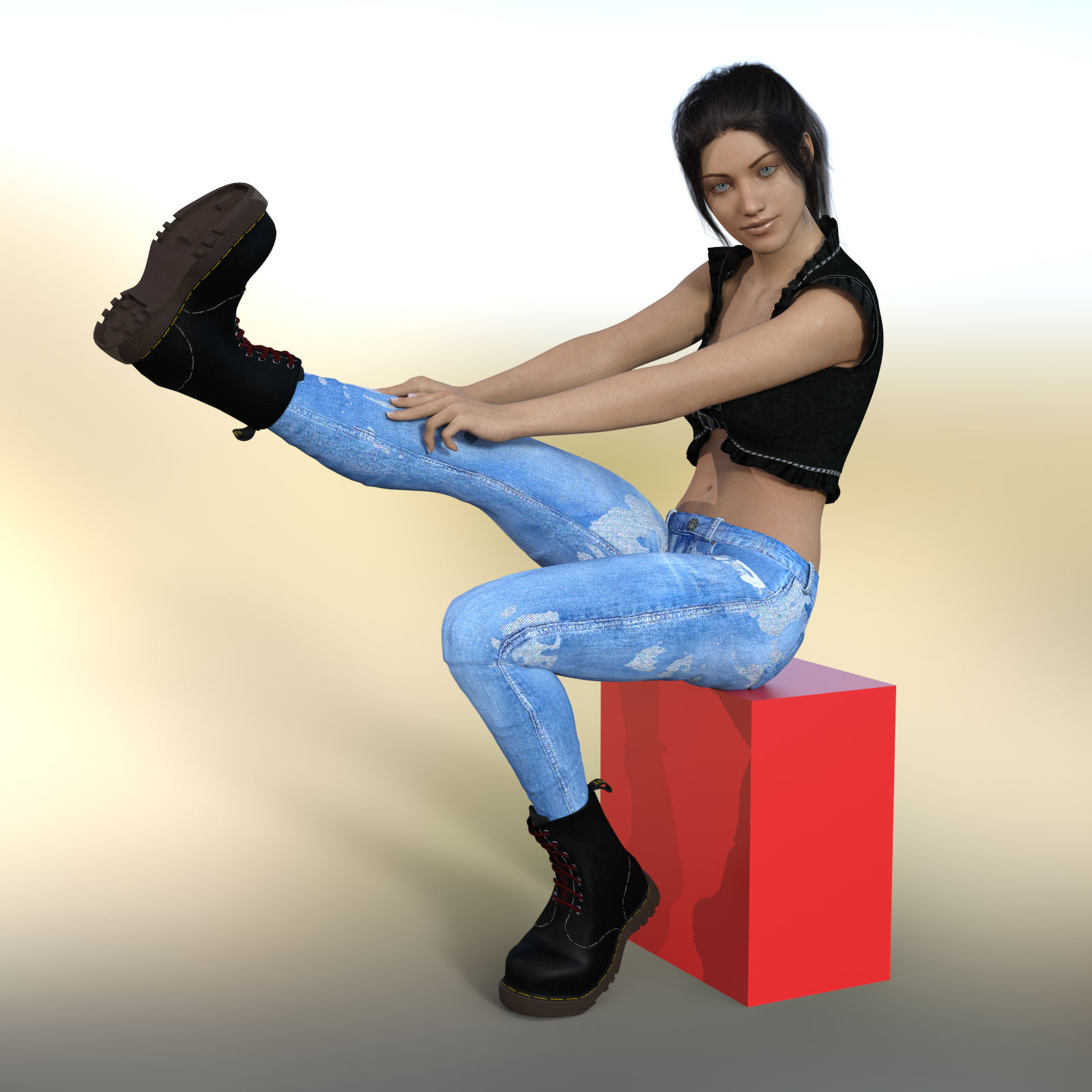 Work Boots for G8F and G8M Iray by N/A