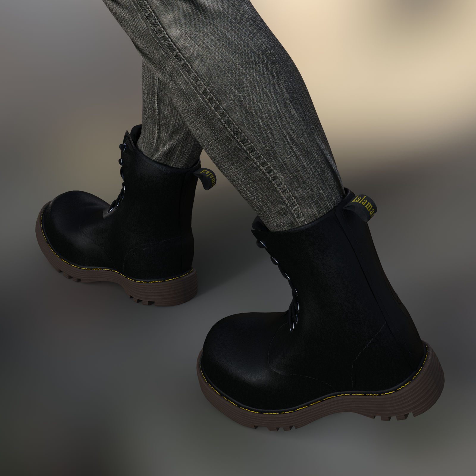 Work Boots for G8F and G8M Iray by N/A