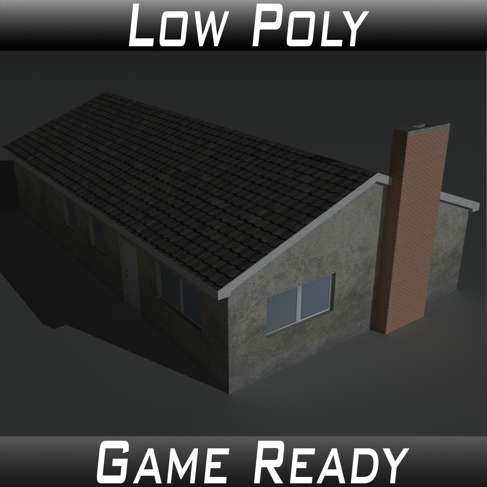 Low Poly House 11 - Extended License by N/A