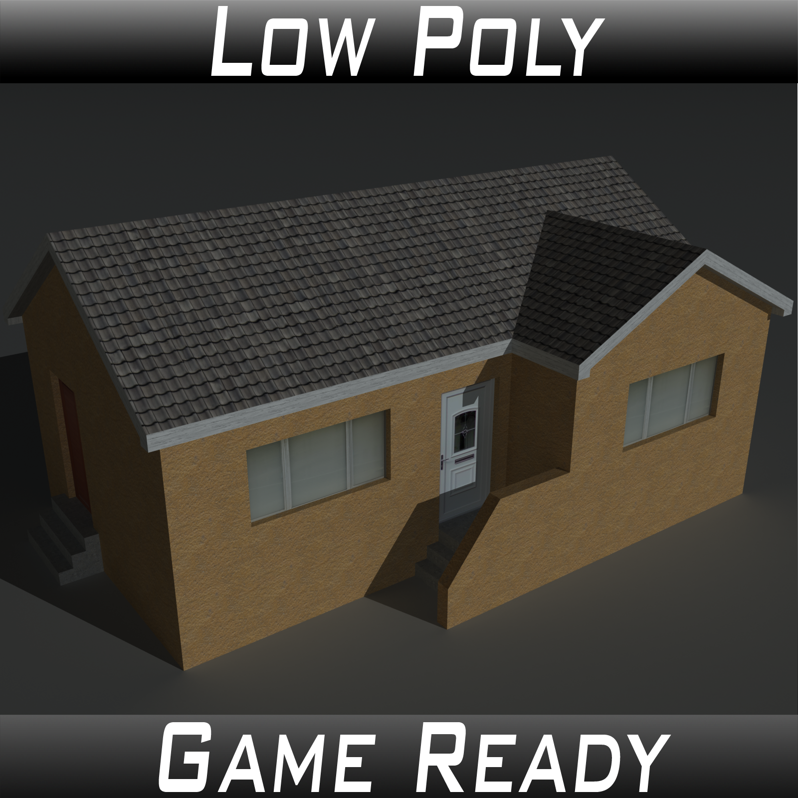 Low Poly House 13 - Extended License by N/A