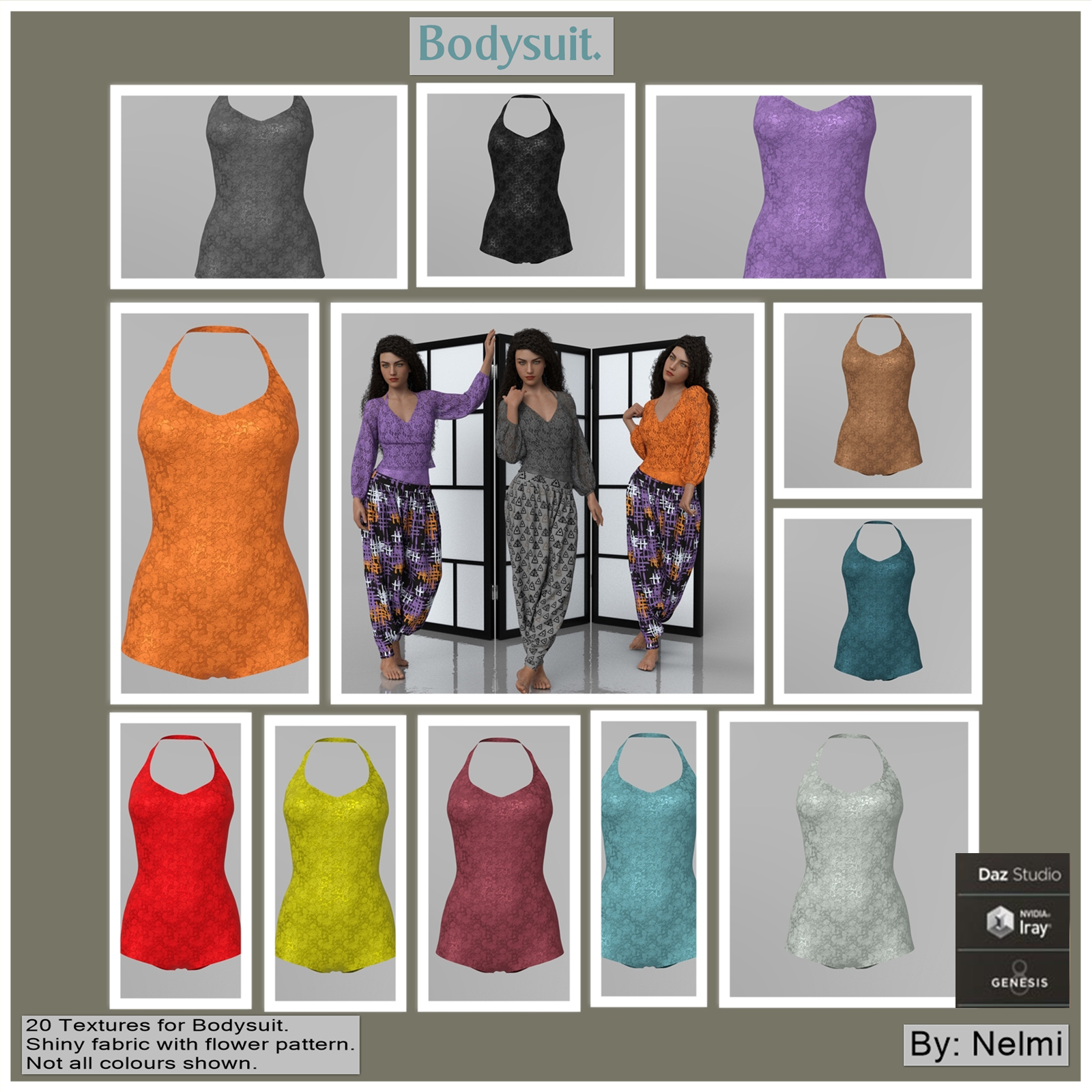 Ethnic for dForce Harem Pants Outfit for Genesis 8 Females by N/A