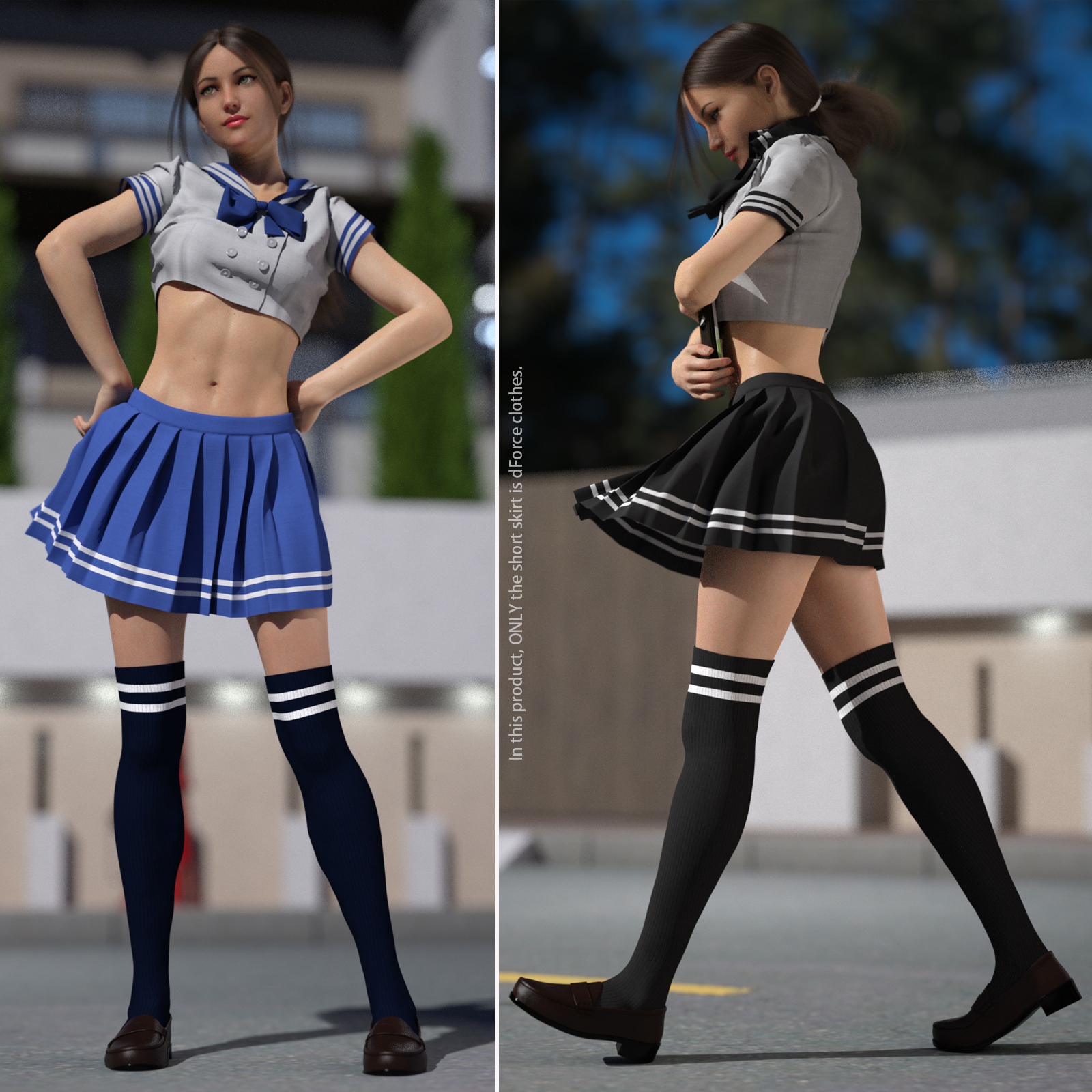 dForce School Uniform for Victoria 8 by N/A