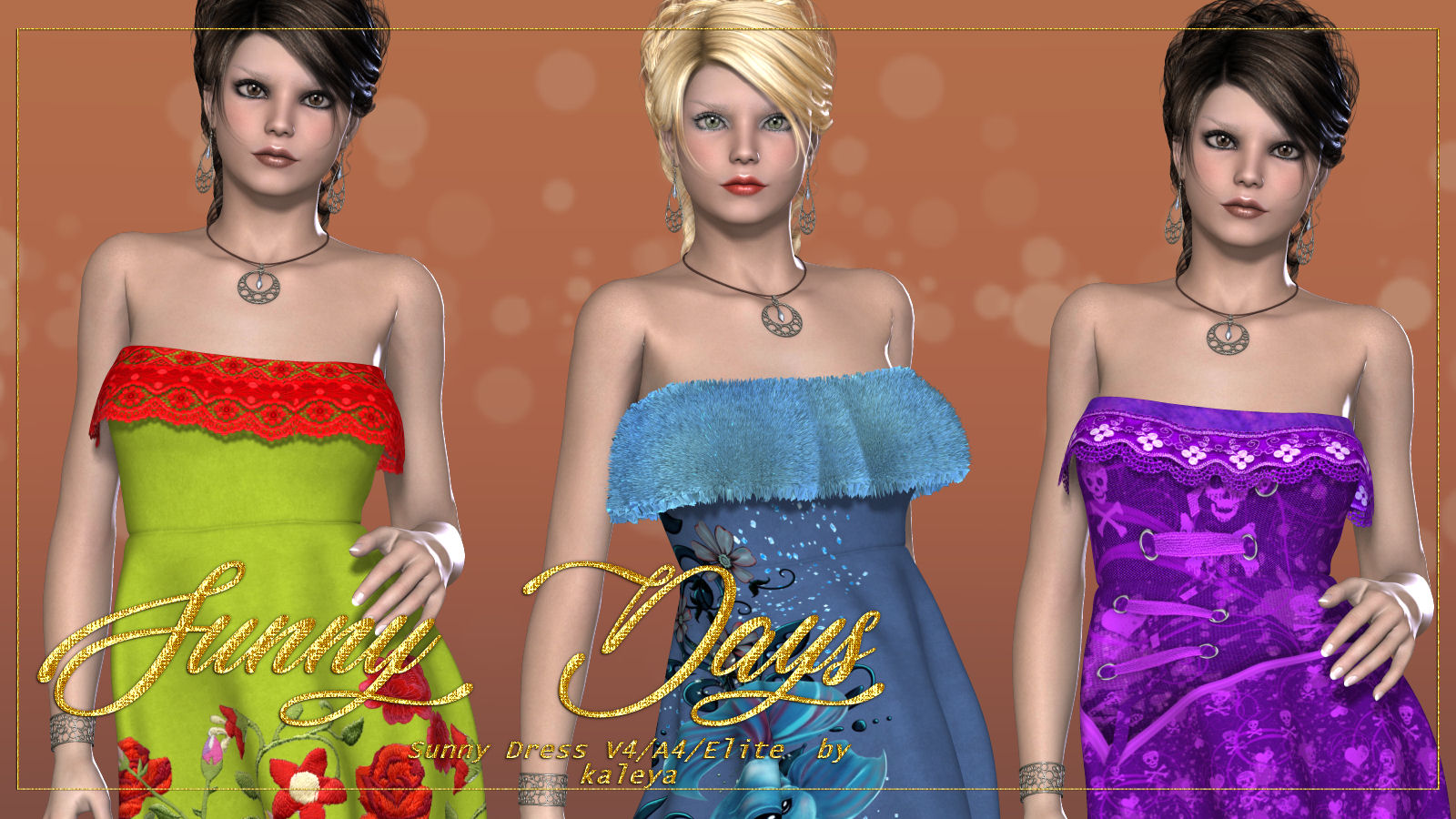 DA-Sunny Days for Sunny Dress V4/A4/Elite by kaleya by N/A