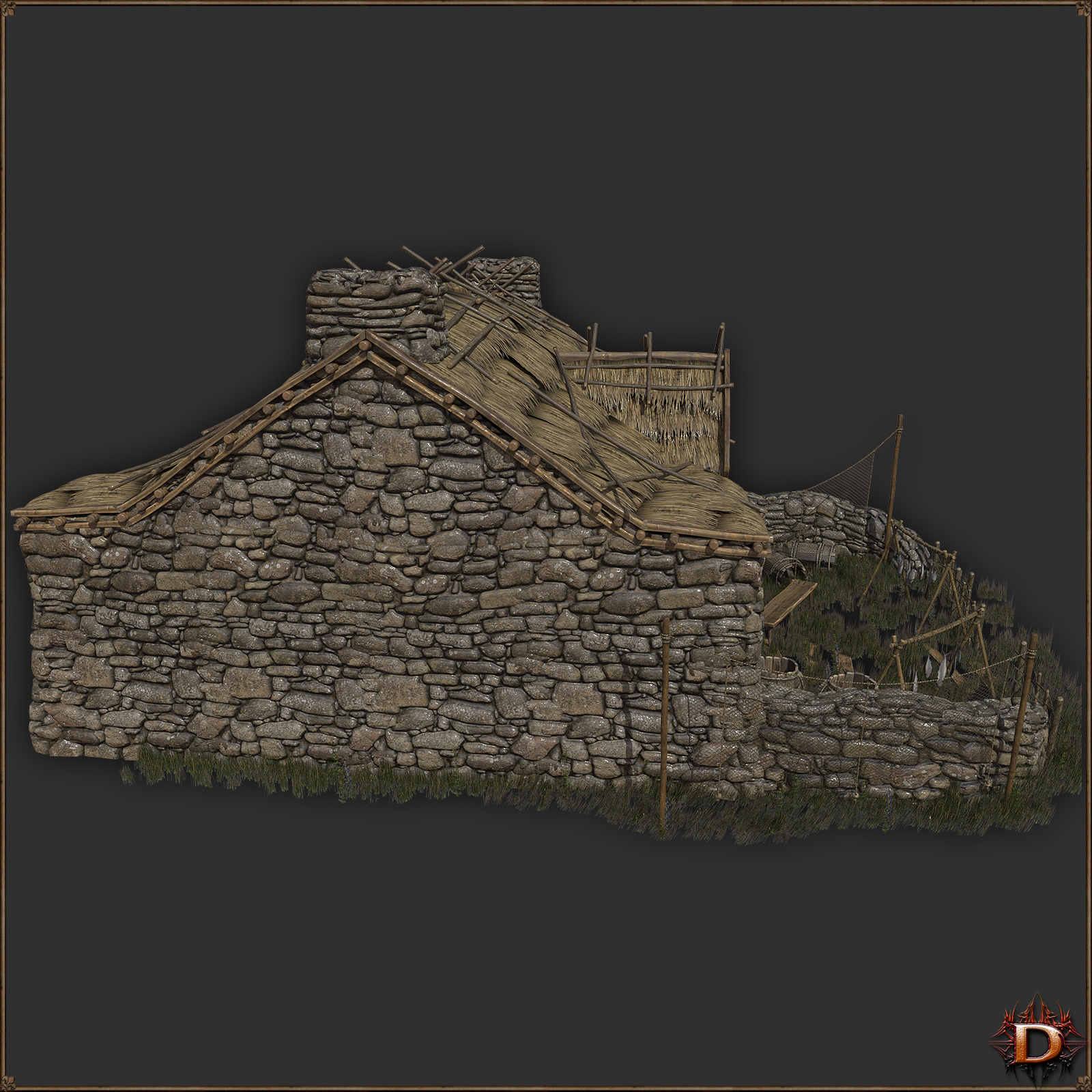 Medieval Small Village House1 by N/A