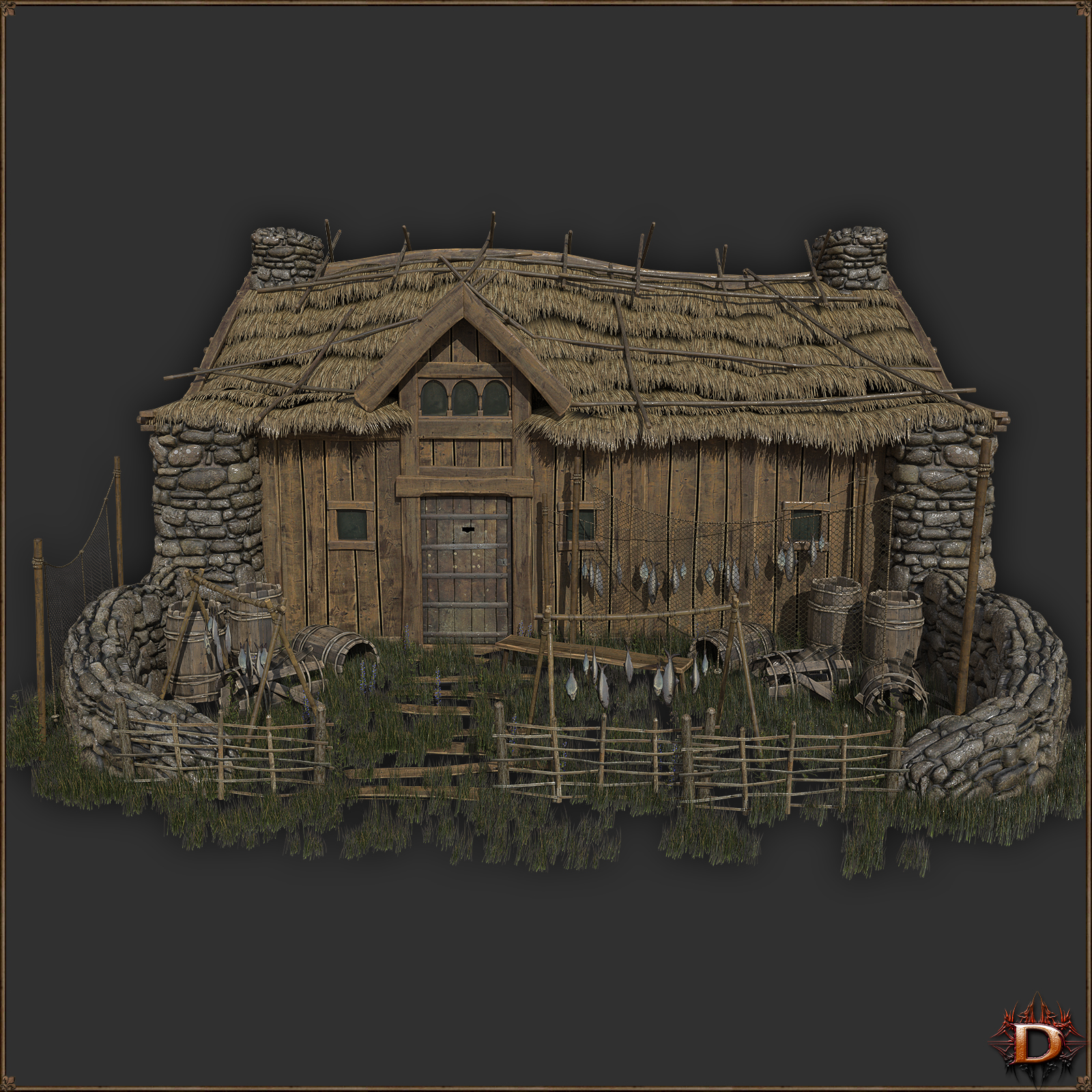 Medieval Small Village House1 by N/A