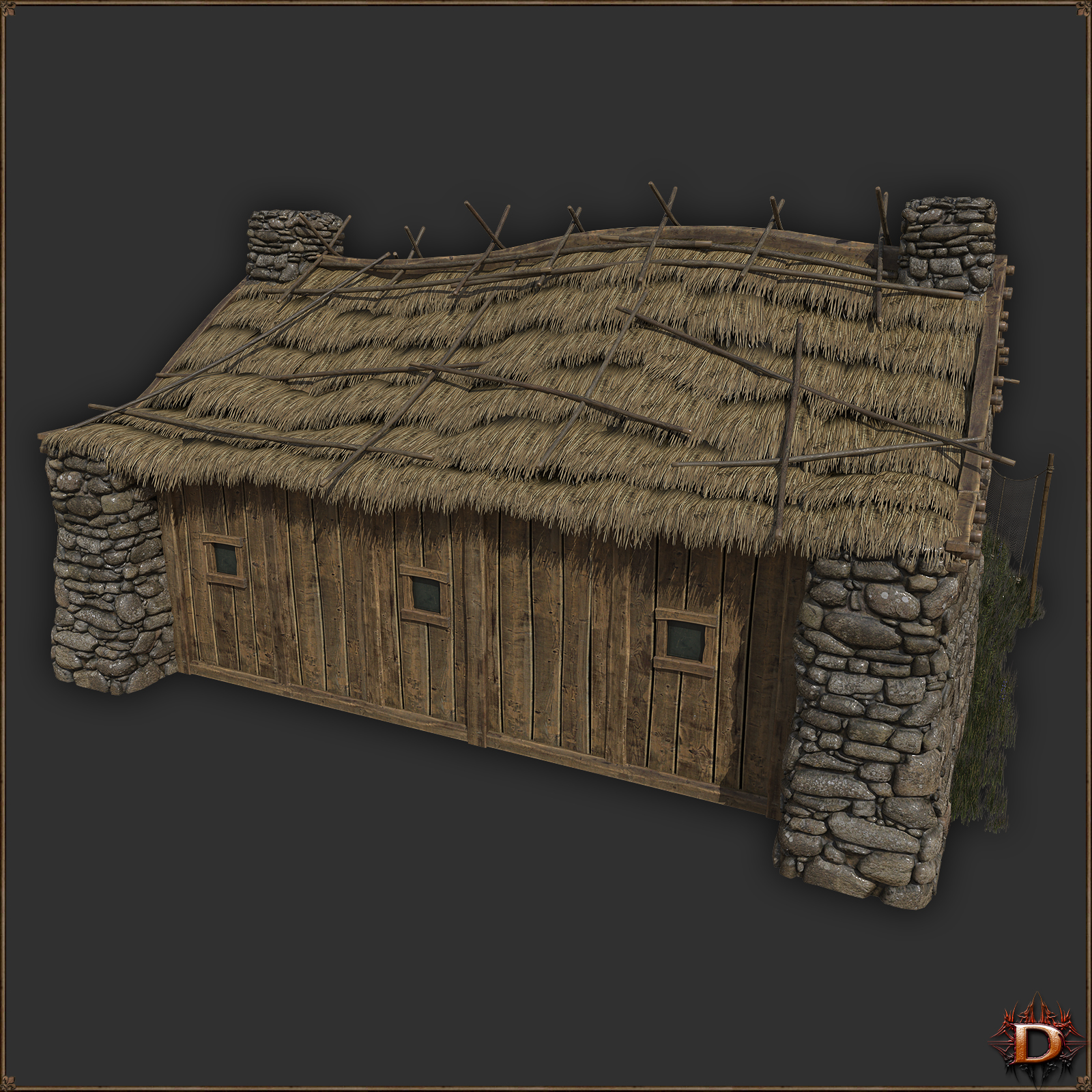 Medieval Small Village House1 by N/A