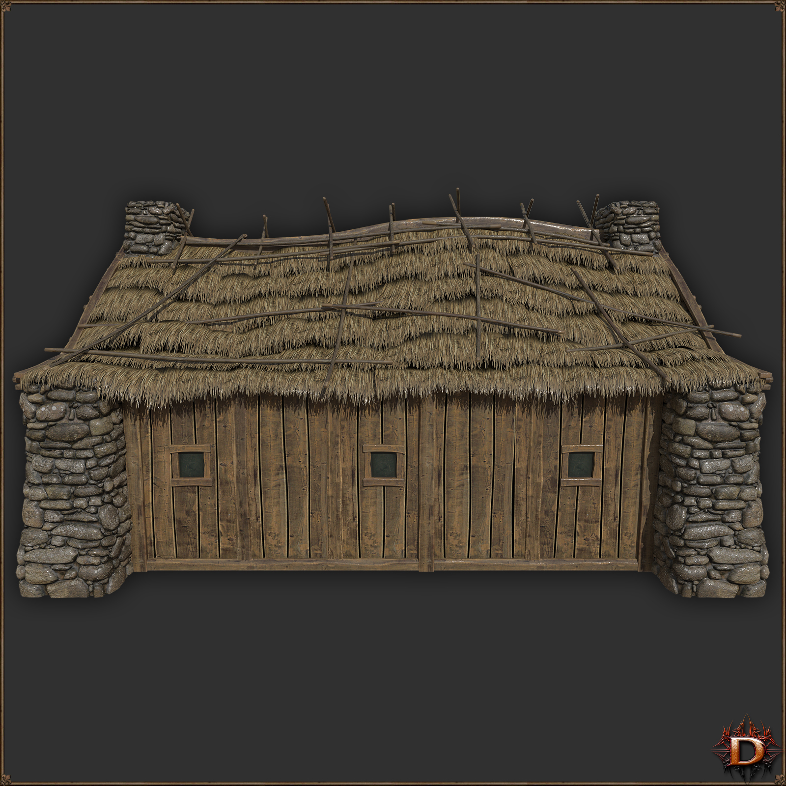 Medieval Small Village House1 by N/A