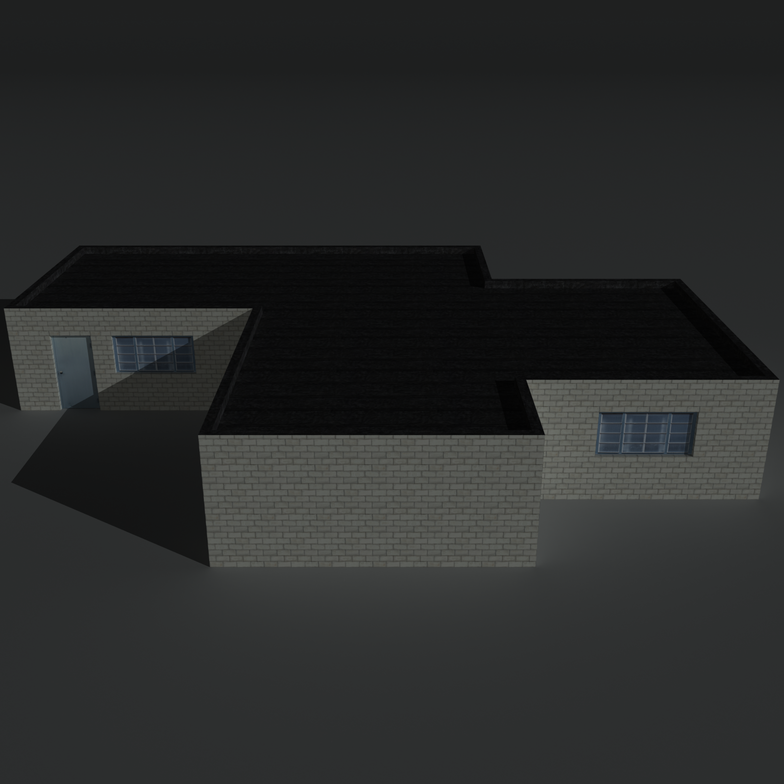 Low Poly Factory Building 1 - Extended Licence by N/A