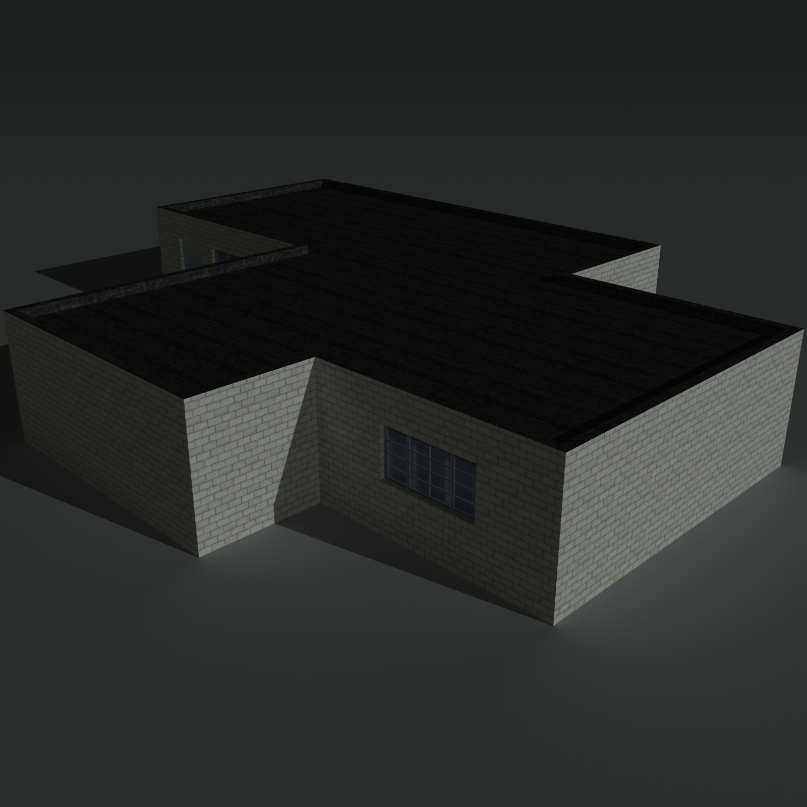 Low Poly Factory Building 1 - Extended Licence by N/A