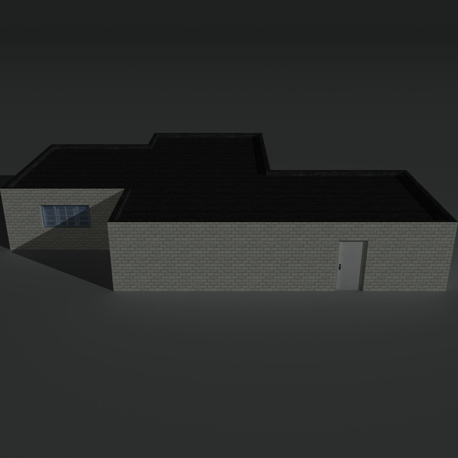 Low Poly Factory Building 1 - Extended Licence by N/A