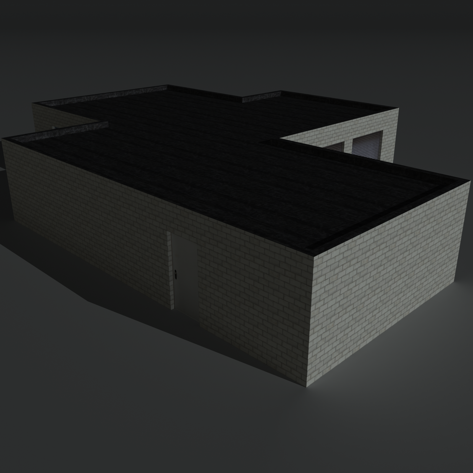 Low Poly Factory Building 1 - Extended Licence by N/A