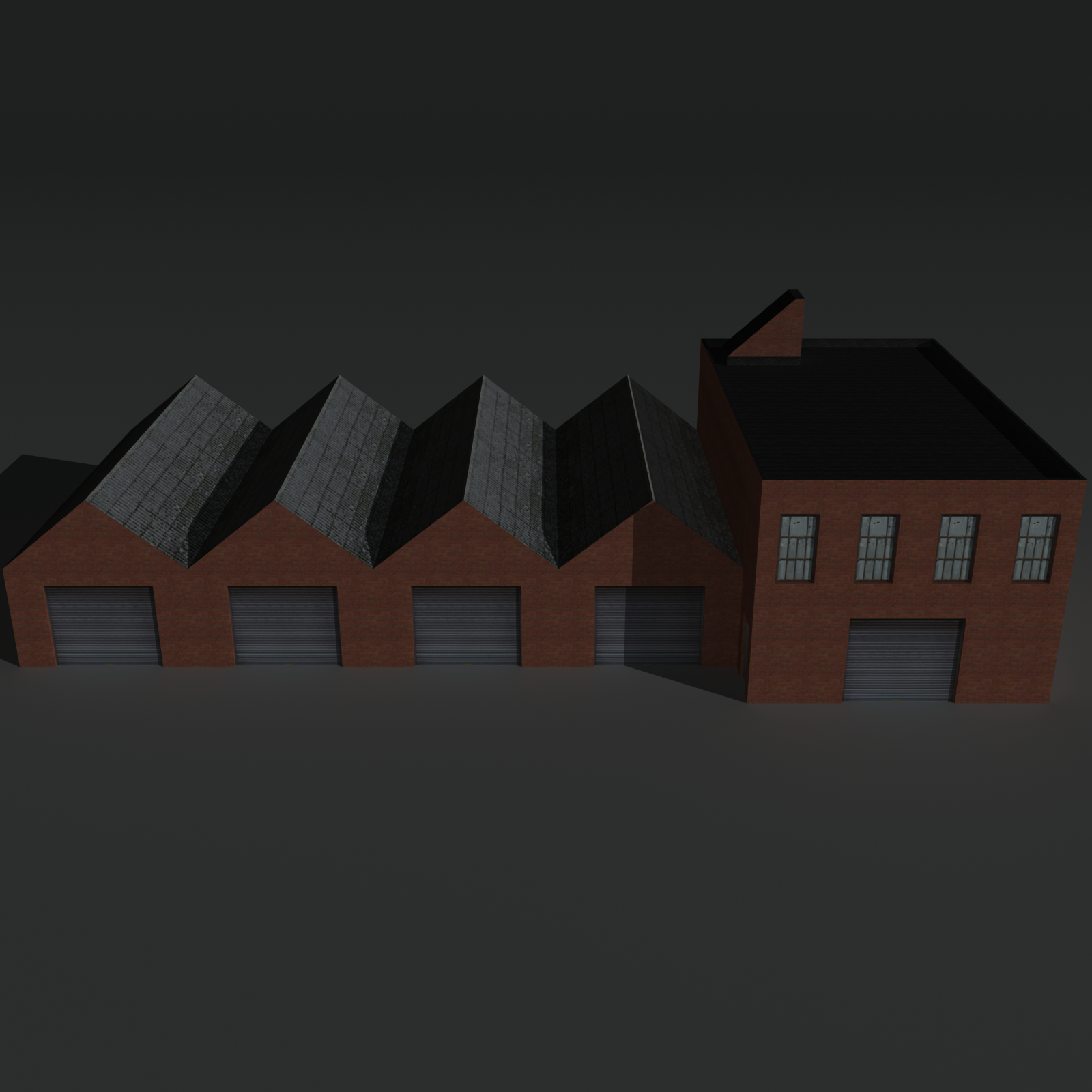 Low Poly Factory Building 8 - Extended Licence by N/A