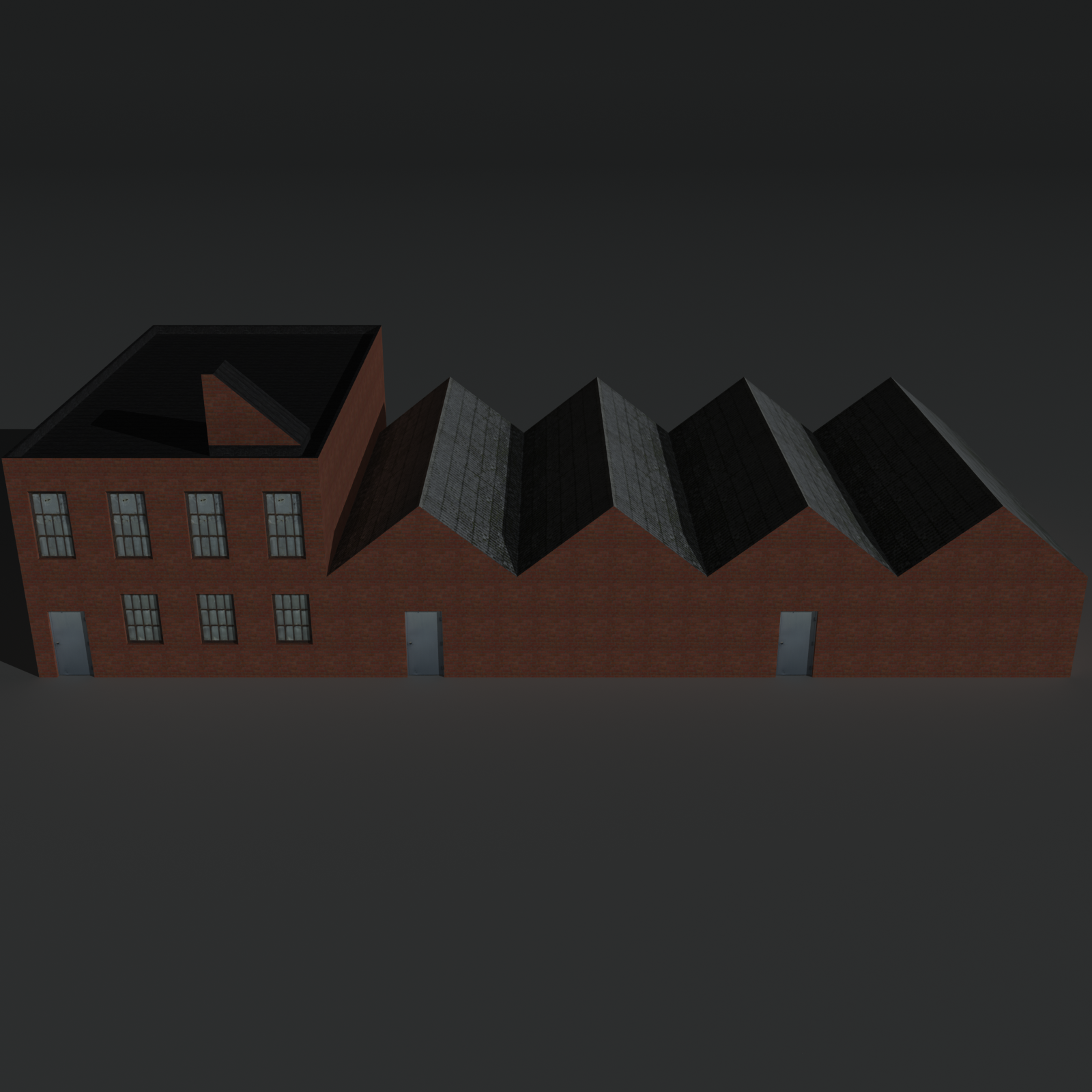 Low Poly Factory Building 8 - Extended Licence by N/A