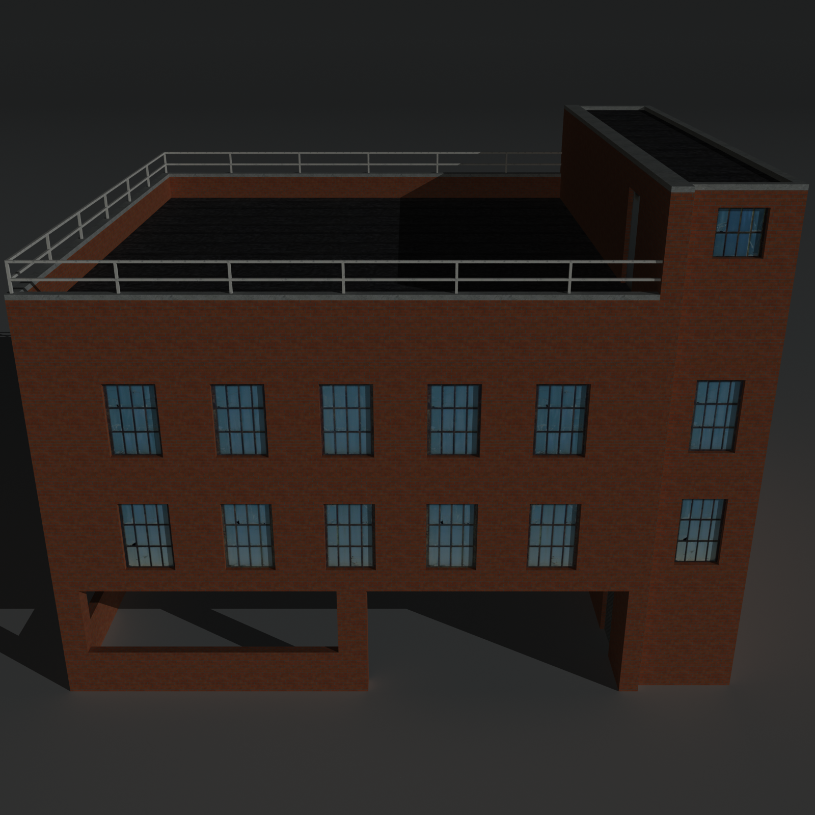 Low Poly Factory Building 10 - Extended Licence by N/A