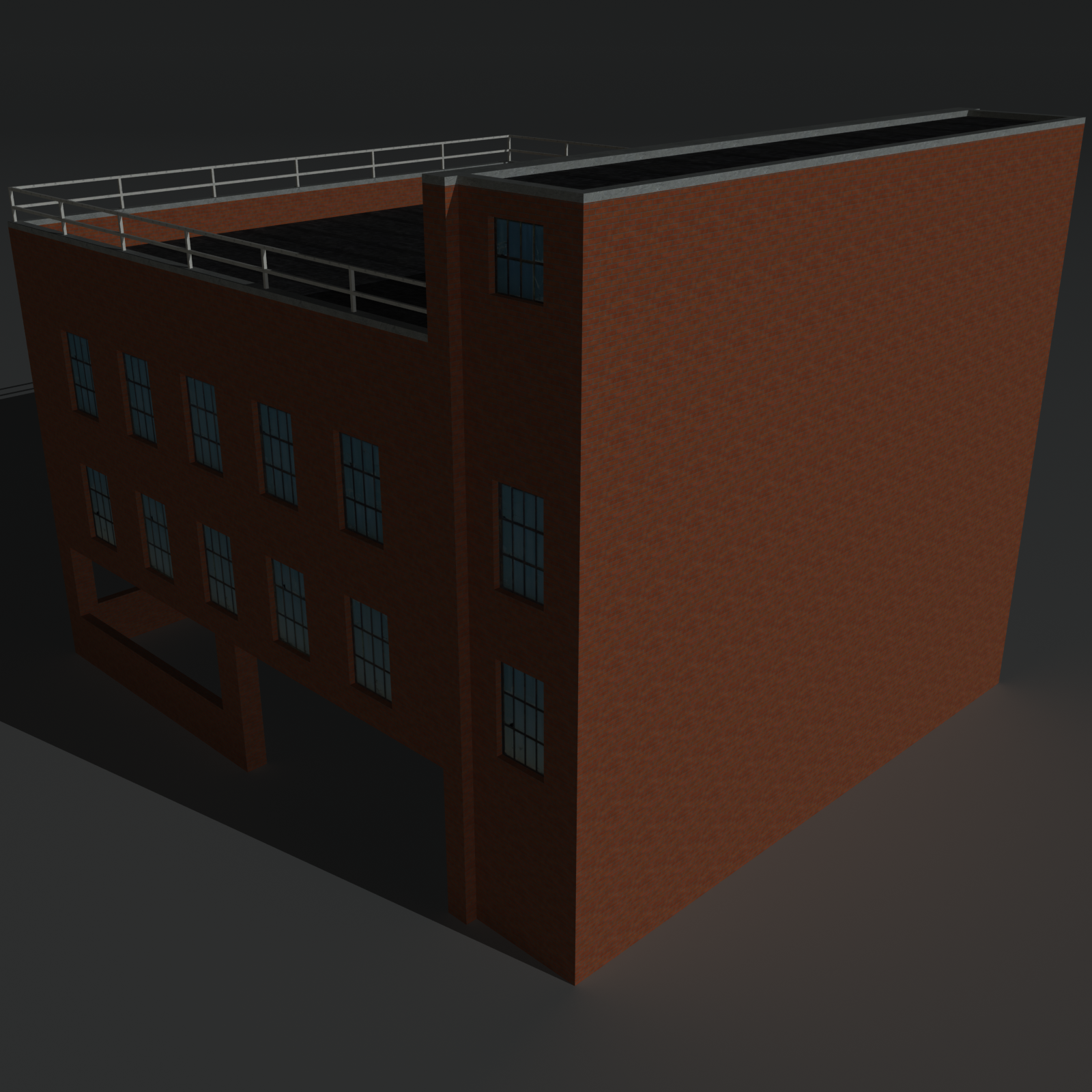 Low Poly Factory Building 10 - Extended Licence by N/A