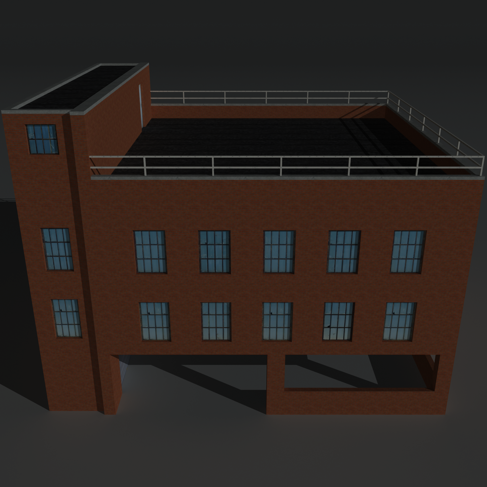 Low Poly Factory Building 10 - Extended Licence by N/A