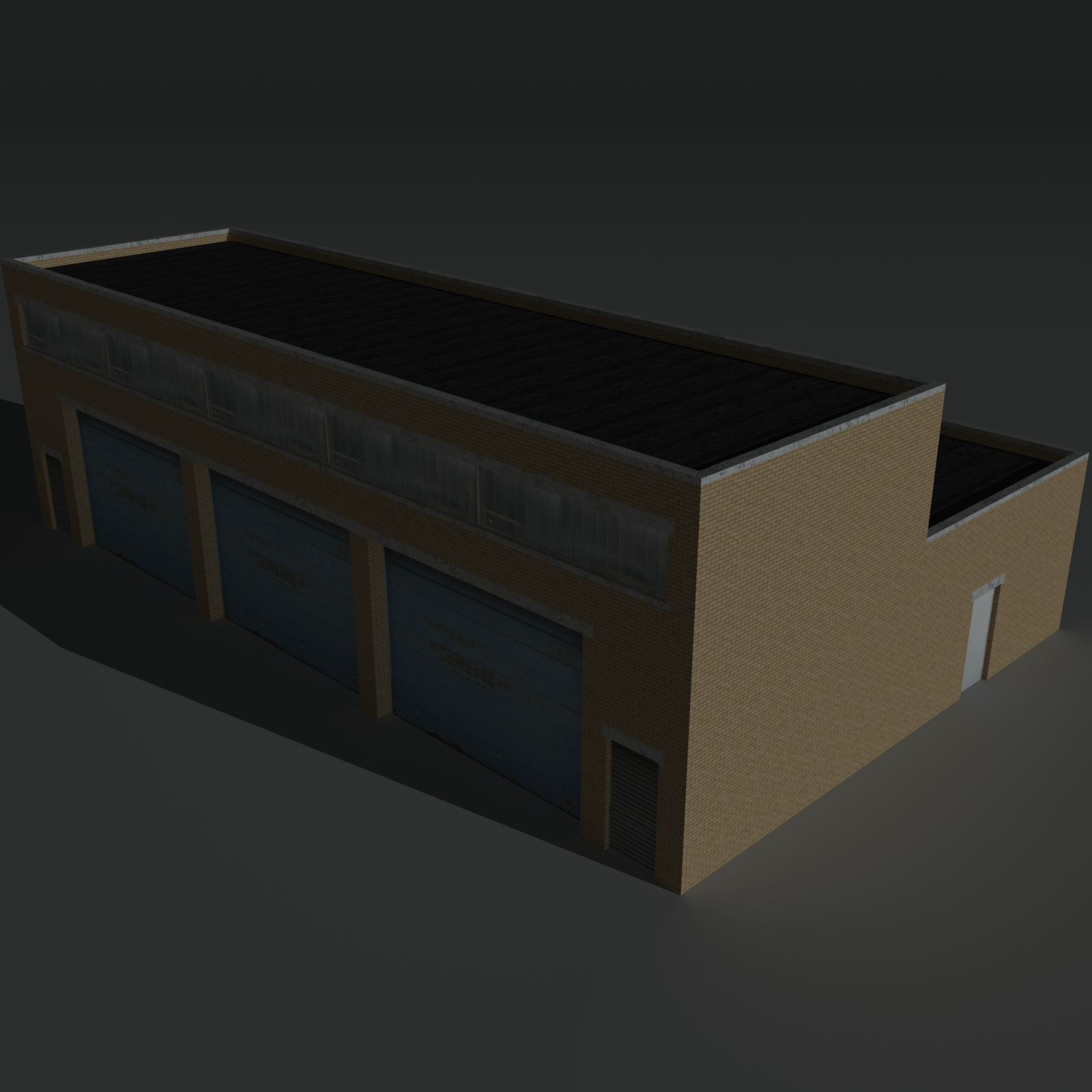Low Poly Factory Building 11 - Extended Licence by N/A