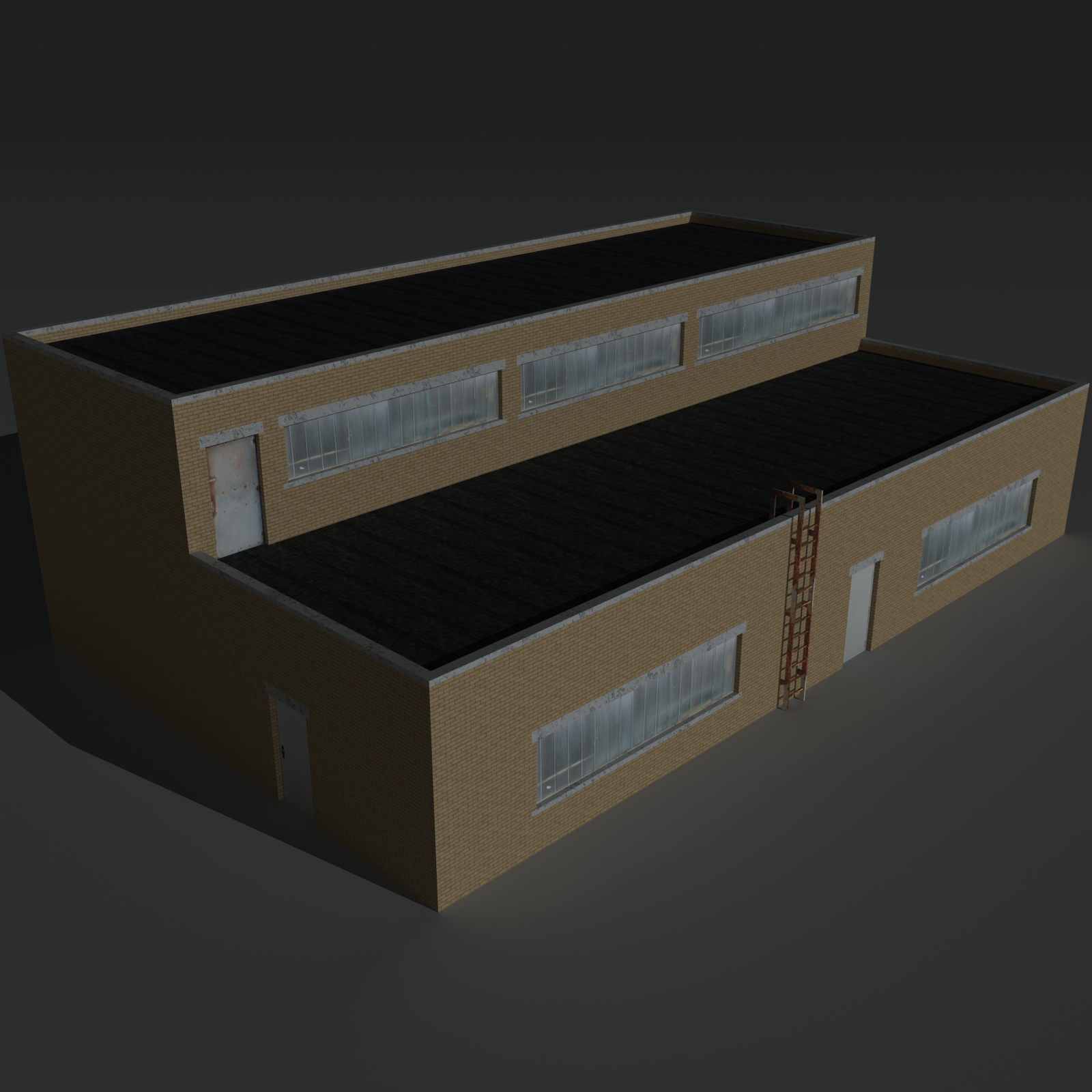 Low Poly Factory Building 11 - Extended Licence by N/A