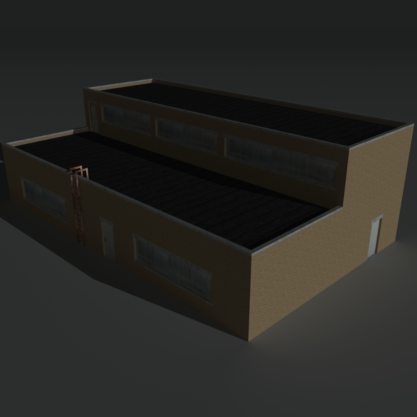 Low Poly Factory Building 11 - Extended Licence by N/A