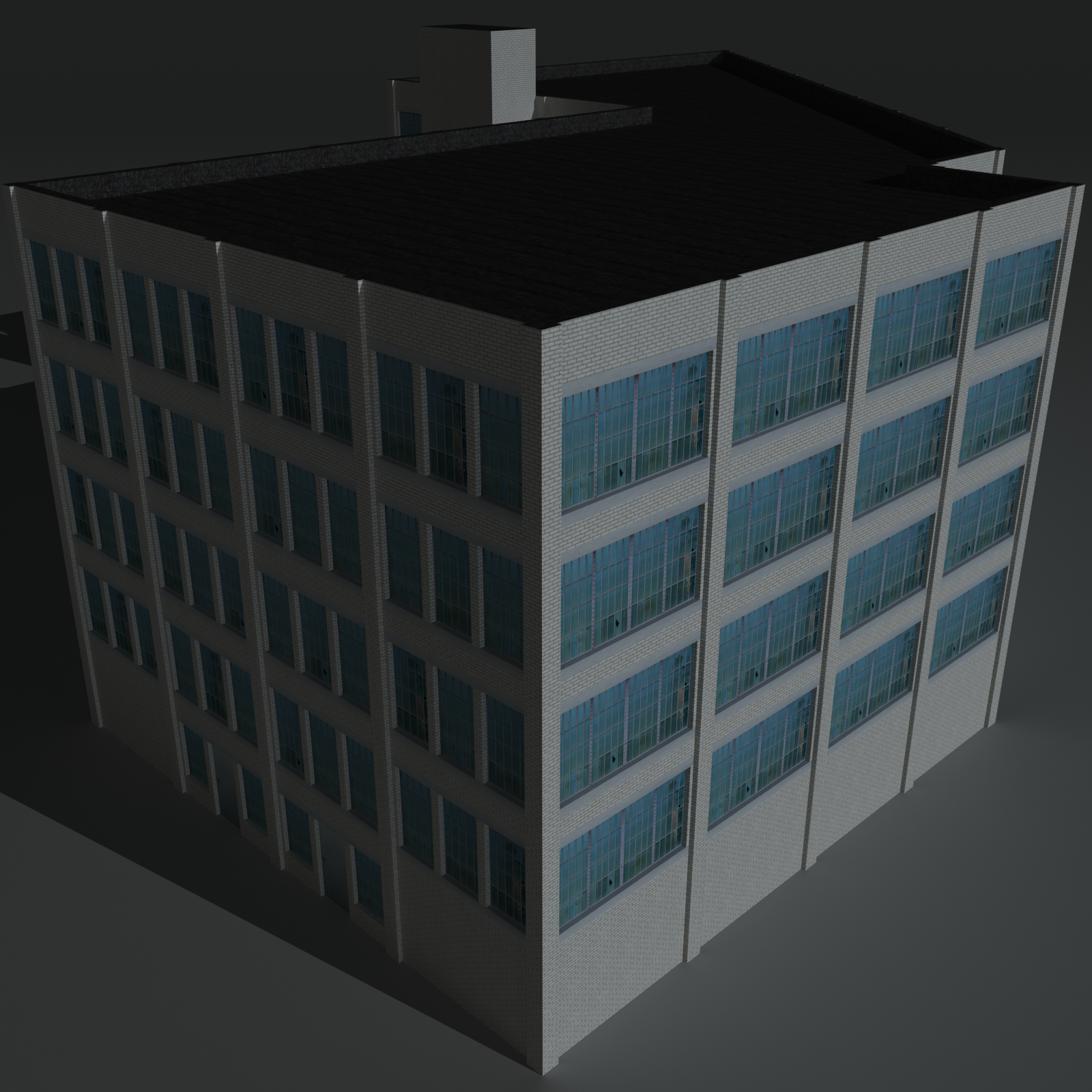 Low Poly Factory Building 13 - Extended Licence by N/A