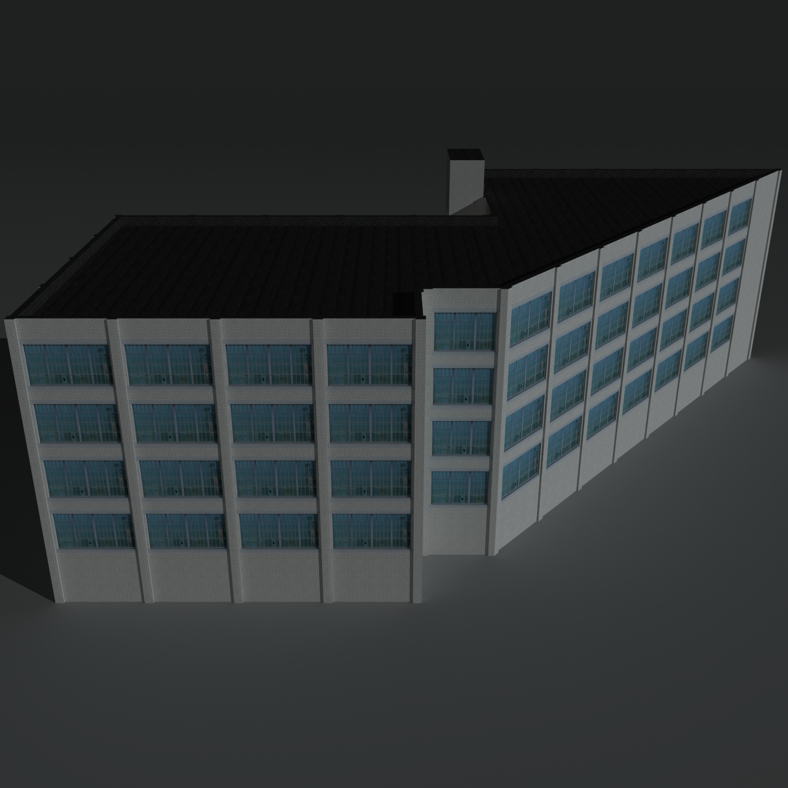 Low Poly Factory Building 13 - Extended Licence by N/A
