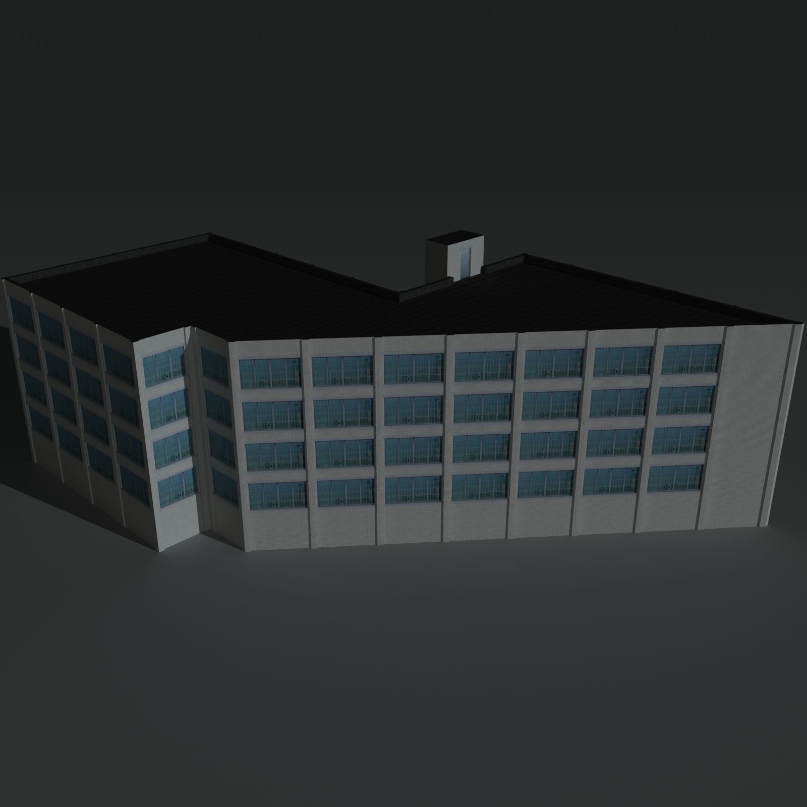 Low Poly Factory Building 13 - Extended Licence by N/A