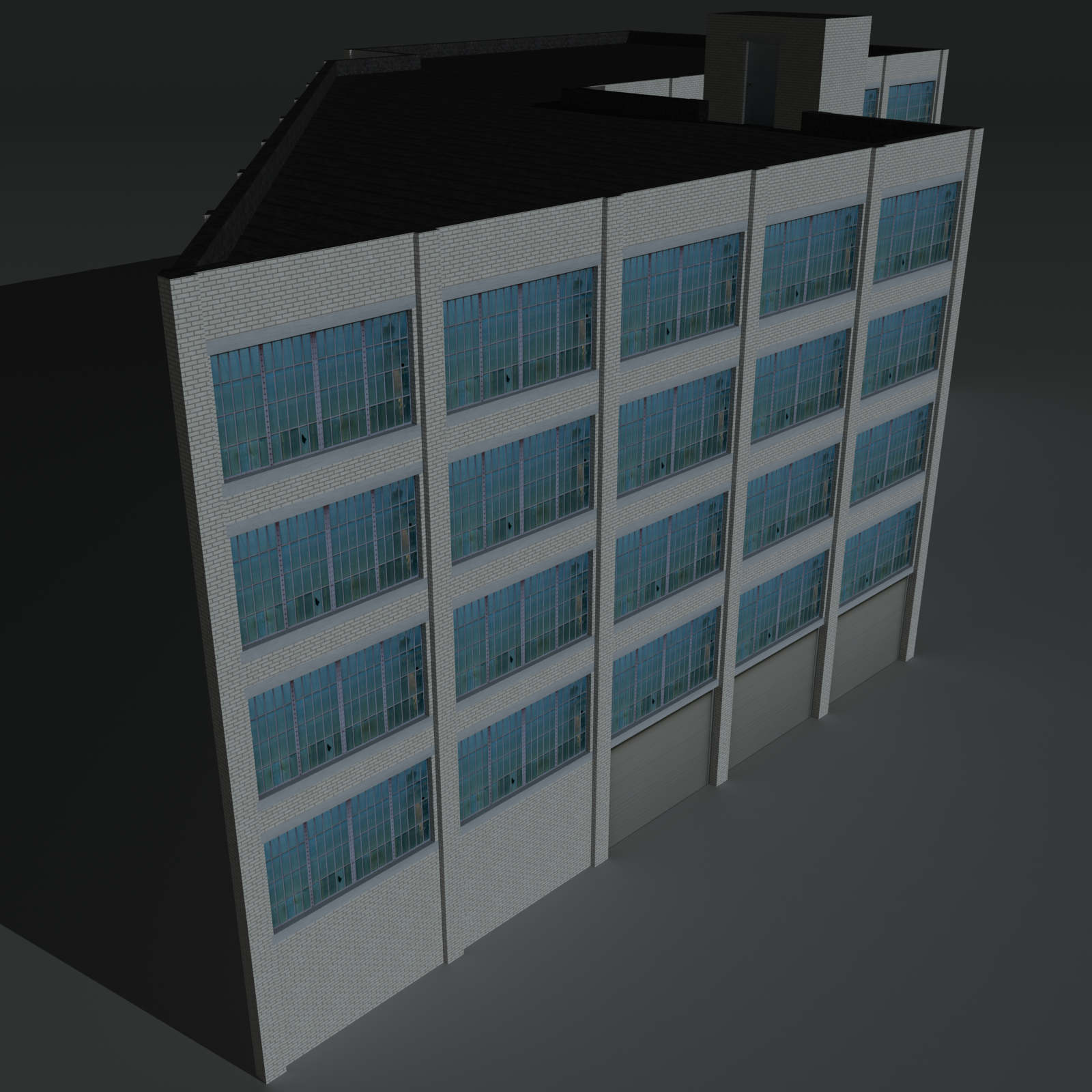 Low Poly Factory Building 13 - Extended Licence by N/A