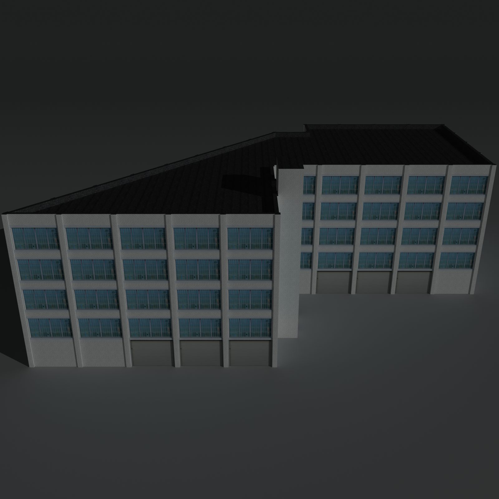 Low Poly Factory Building 13 - Extended Licence by N/A