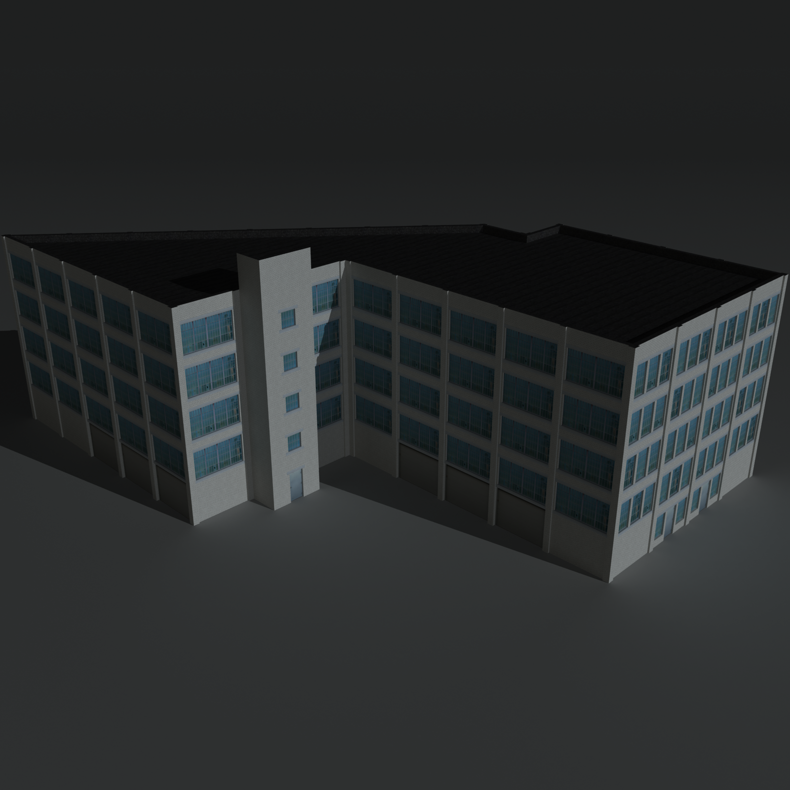 Low Poly Factory Building 13 - Extended Licence by N/A