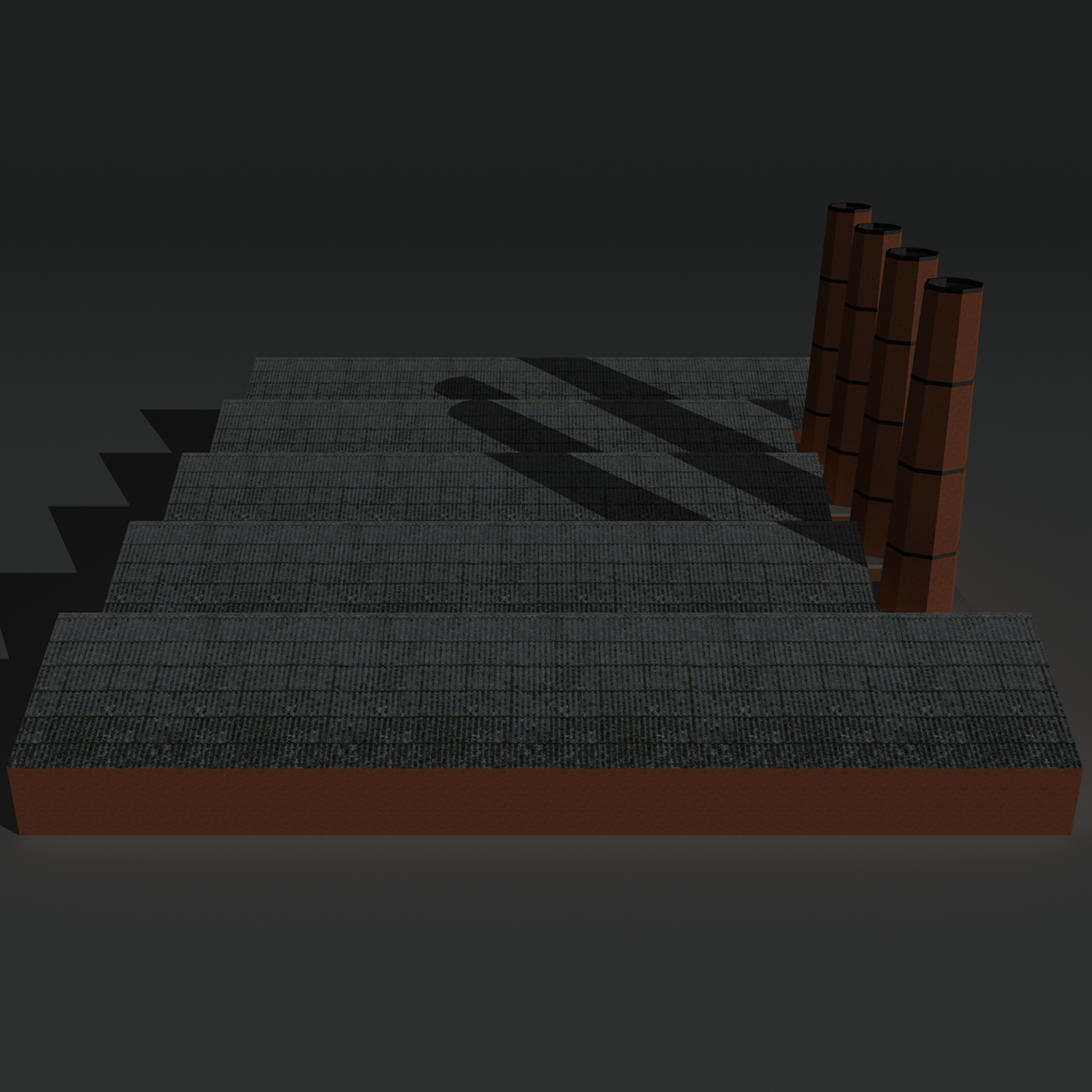 Low Poly Factory Building 14 - Extended Licence by N/A