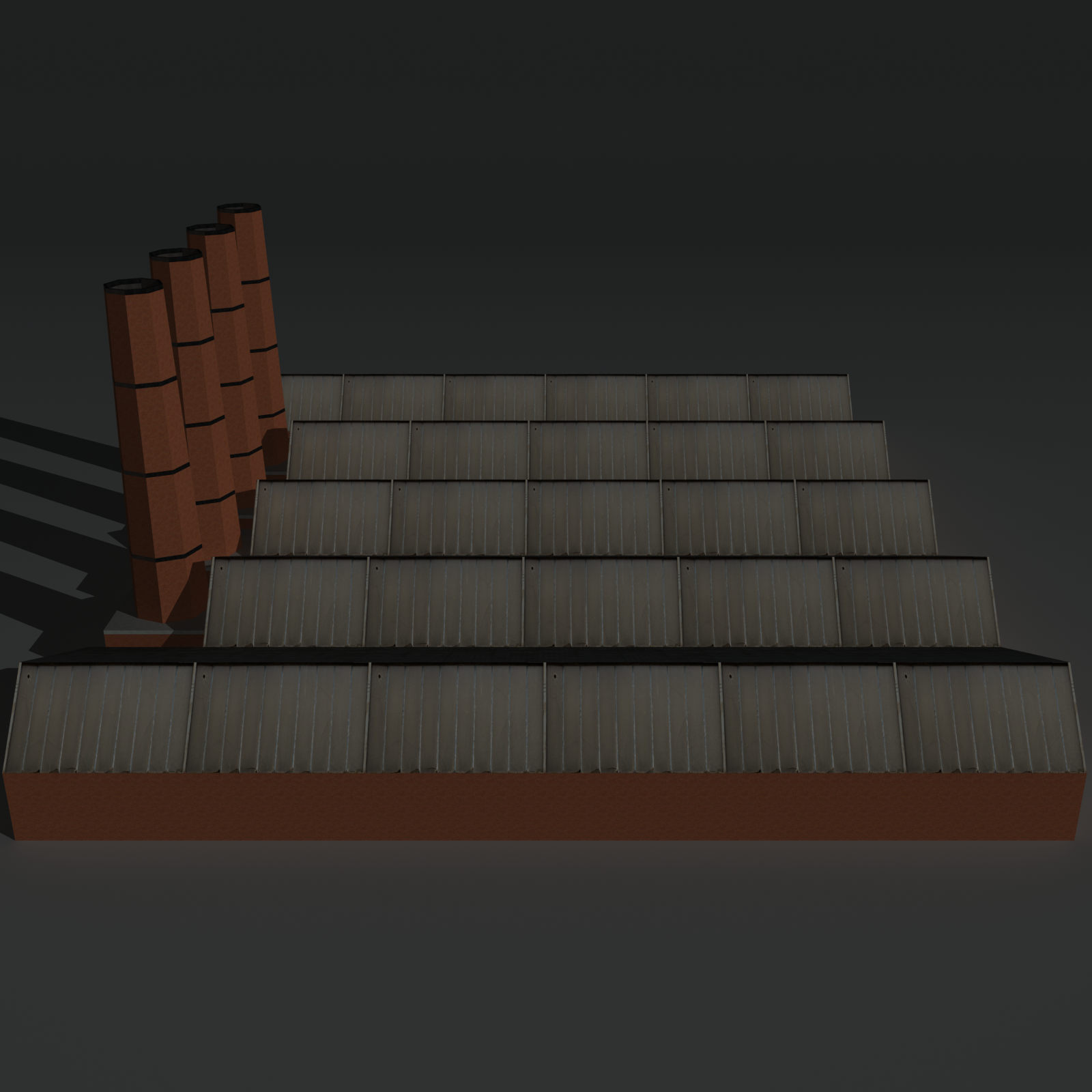 Low Poly Factory Building 14 - Extended Licence by N/A