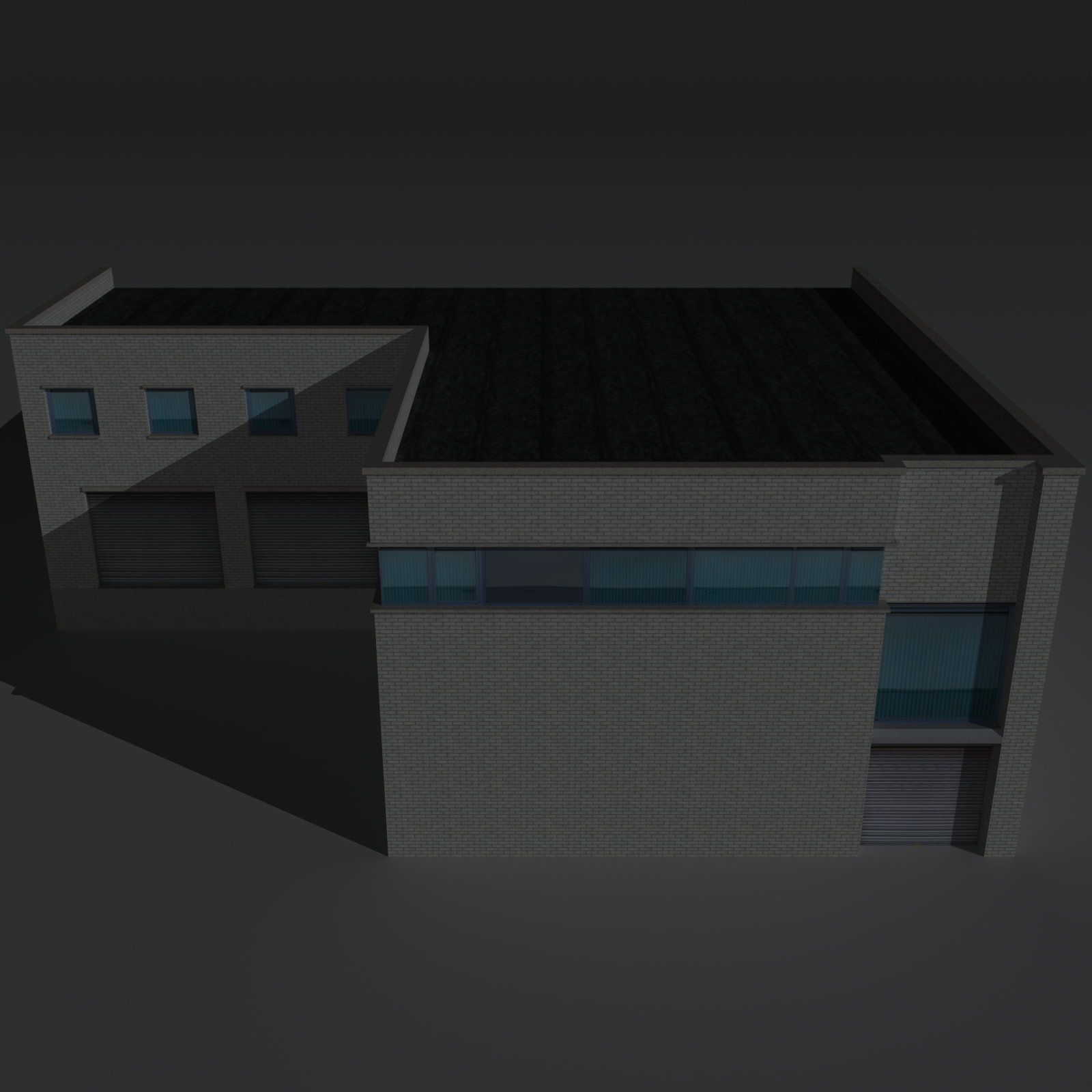 Low Poly Factory Building 16 - Extended Licence by N/A